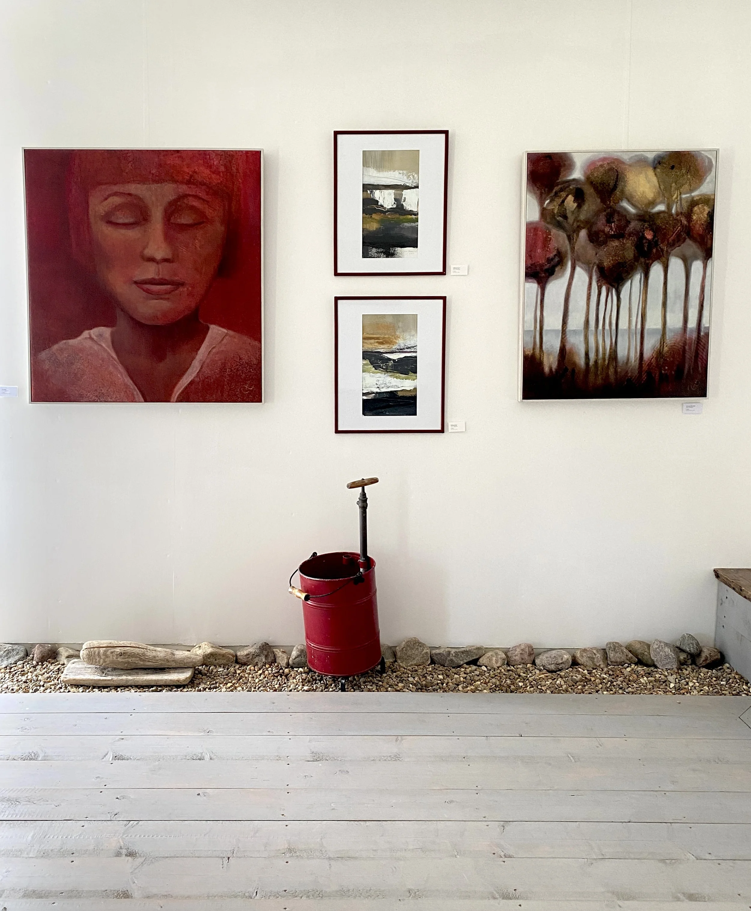 Galleriet med målningar av Jonna Jakobsson
