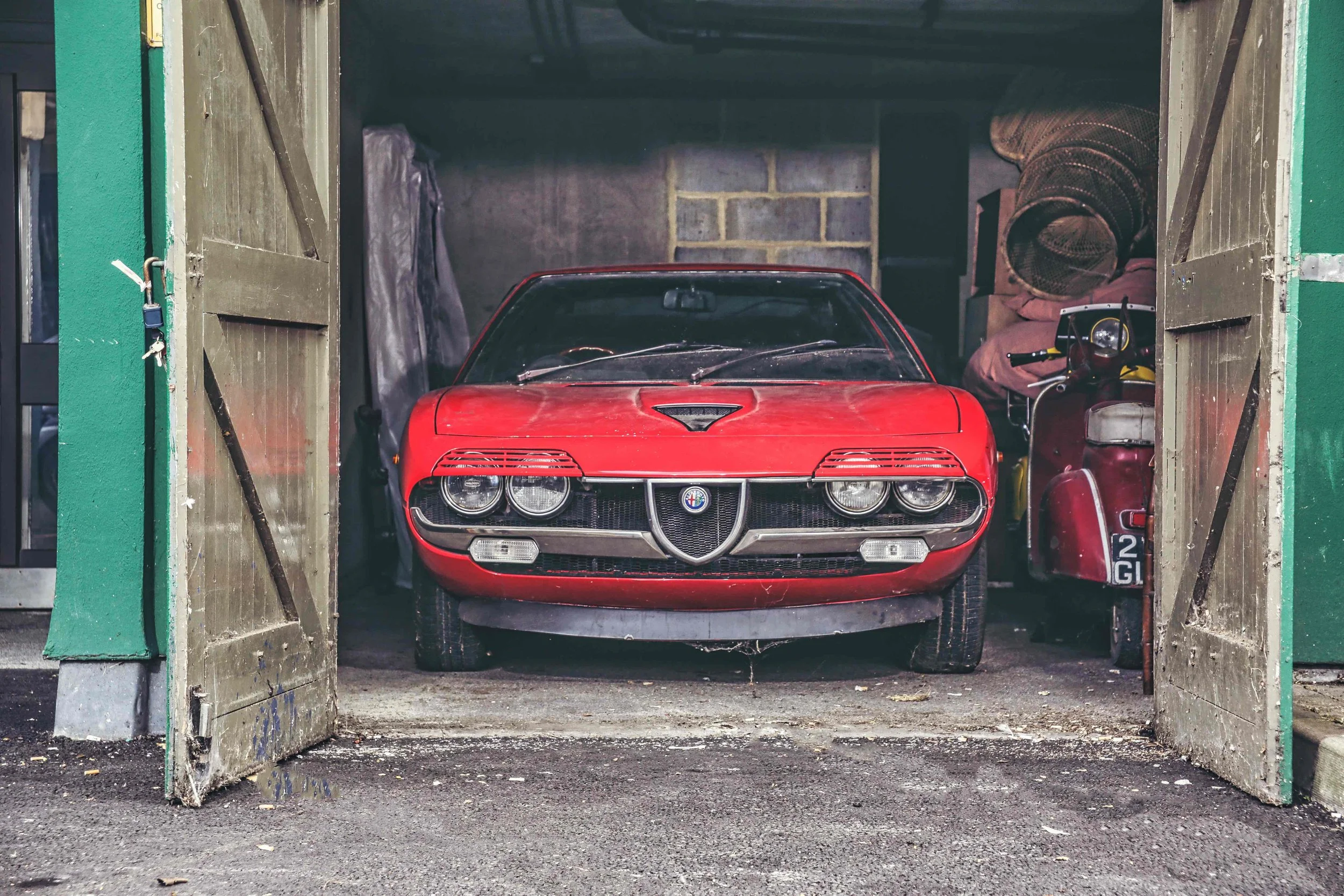 Barn find Alfa Romeo