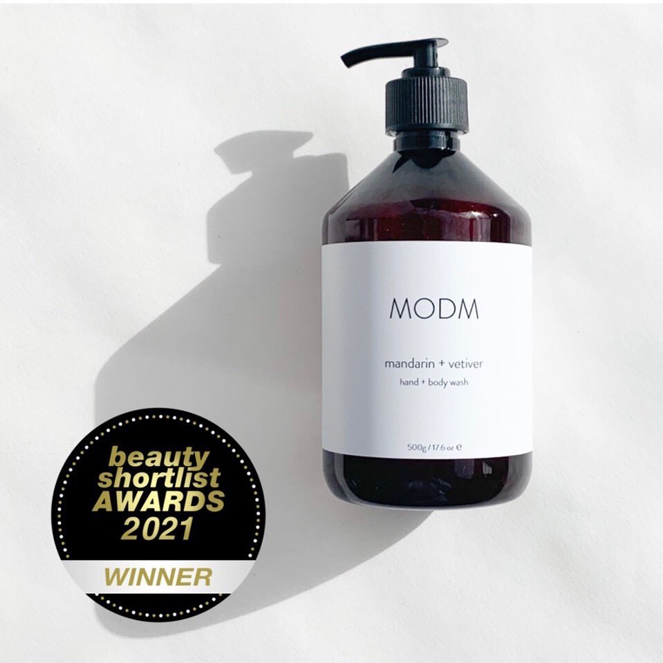 A massive congratulations to @modm_uk for not only winning Best New Brand, but Best Body Balm, Best Hand Wash + Best Enzyme Face Mask at the @beautyshortlist 2021 Awards! Such amazing news and we can&rsquo;t think of a more deserving winner. We are s