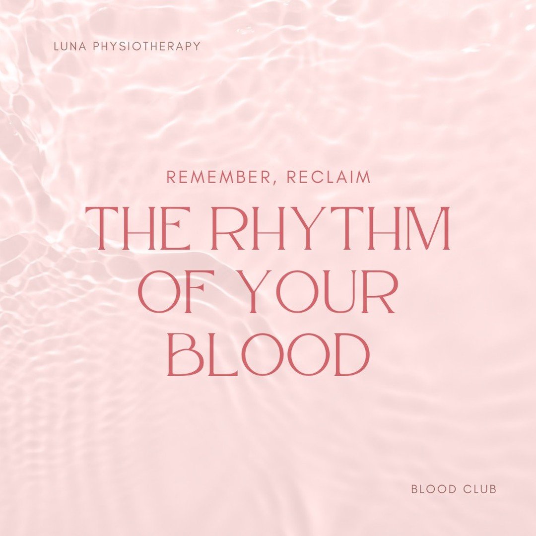 Yes, I'm posting the word BLOOD in big, capital letters. I think grown up Women will be fine with that - and that's exactly who this post is for 🧶

BLOOD CLUB is a $7-per-month online community for menstruating women, facilitated by me, Claire from 