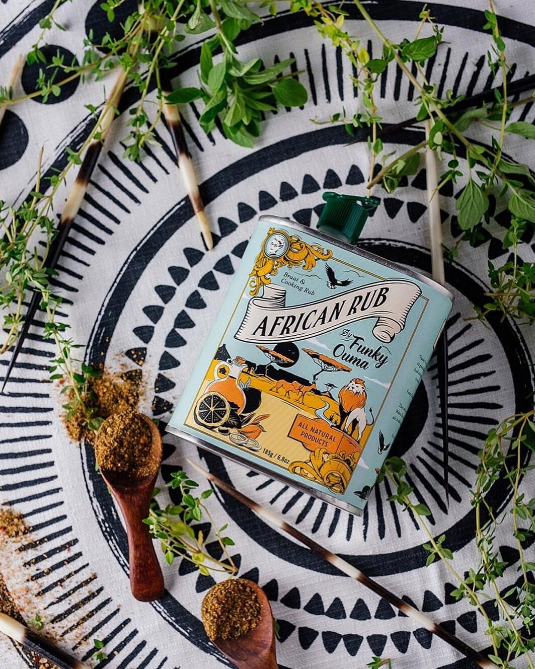 Funky Ouma Packaging