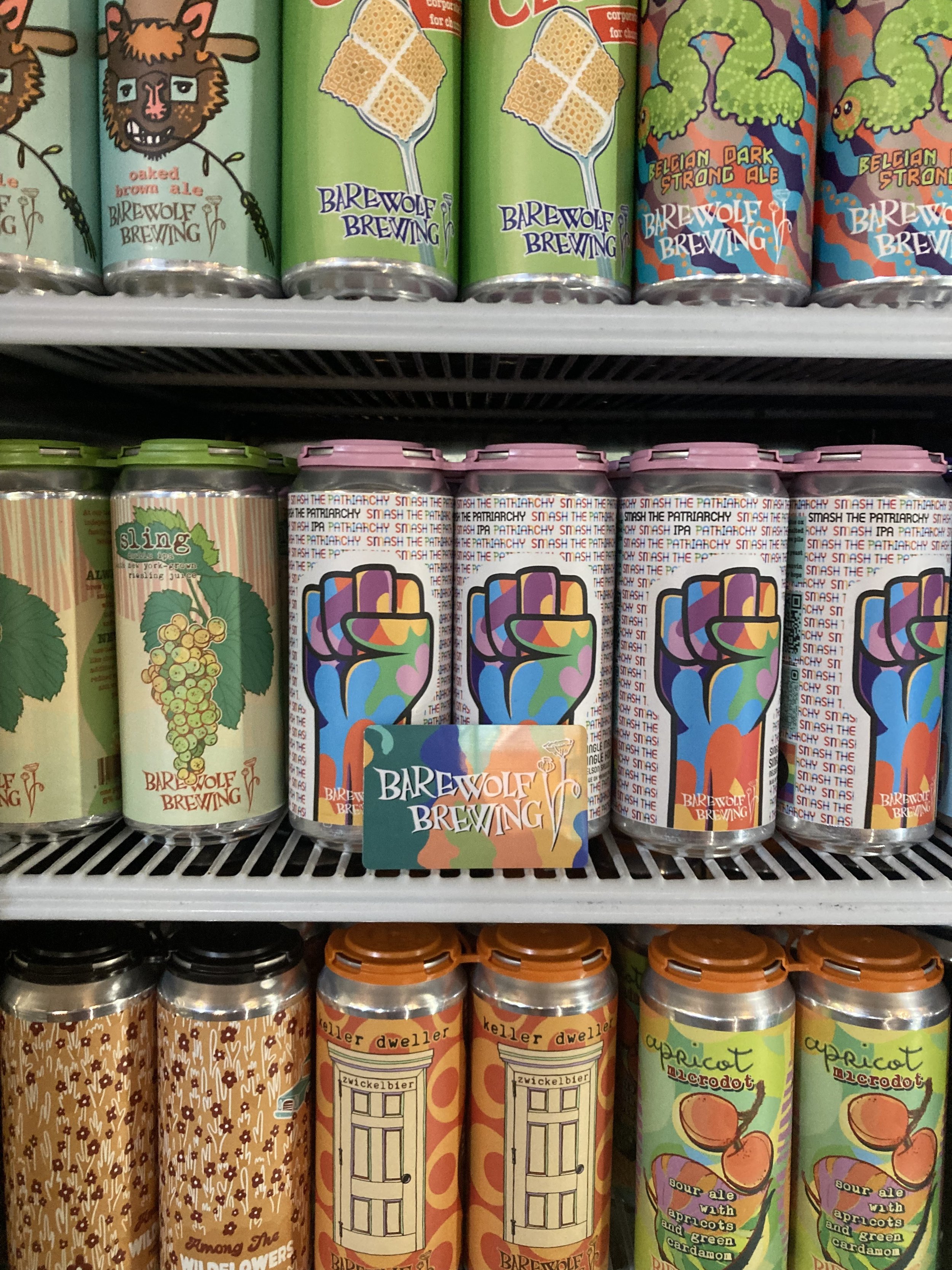 Barewolf Brewery $20 GC & pint glass