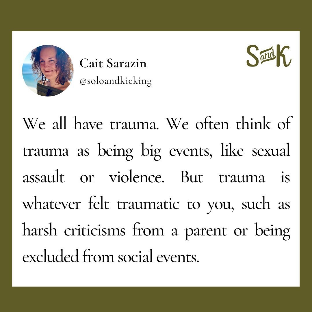 Let&rsquo;s start normalizing trauma not as a source of shame but as a part of being human so we can work towards equipping folks with tools and the help to work through it.
.
.
.
#traumarecovery #traumahealing #traumainformed #traumatherapy #healing