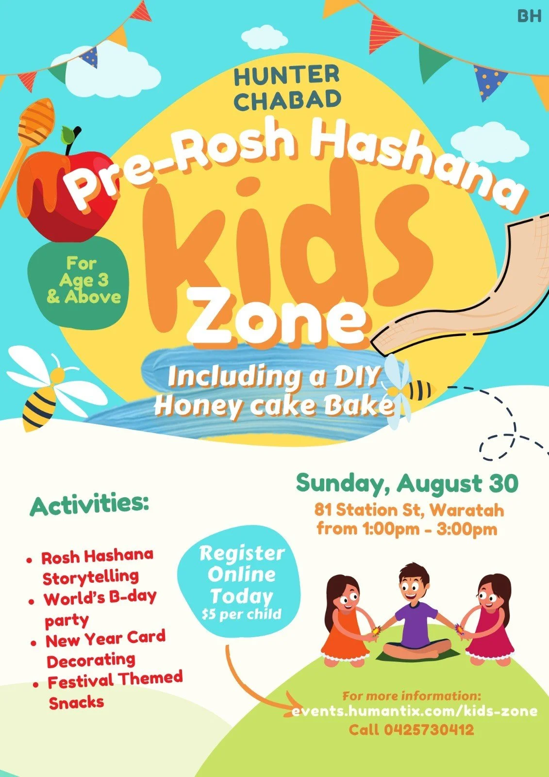 Pre-Rosh Hashanah Kids Zone 