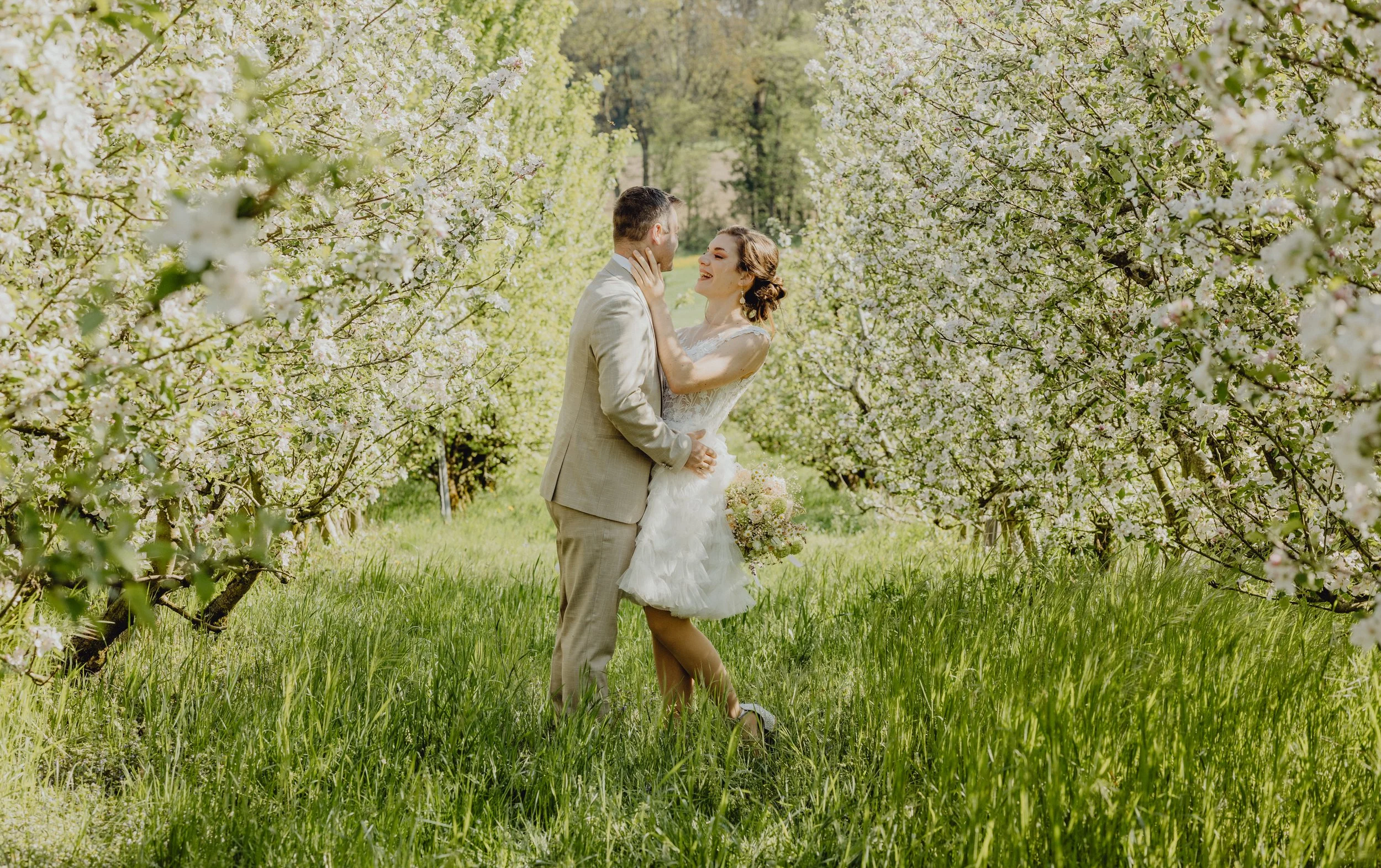 After Wedding Shooting Birnbaumblüte Mostviertel