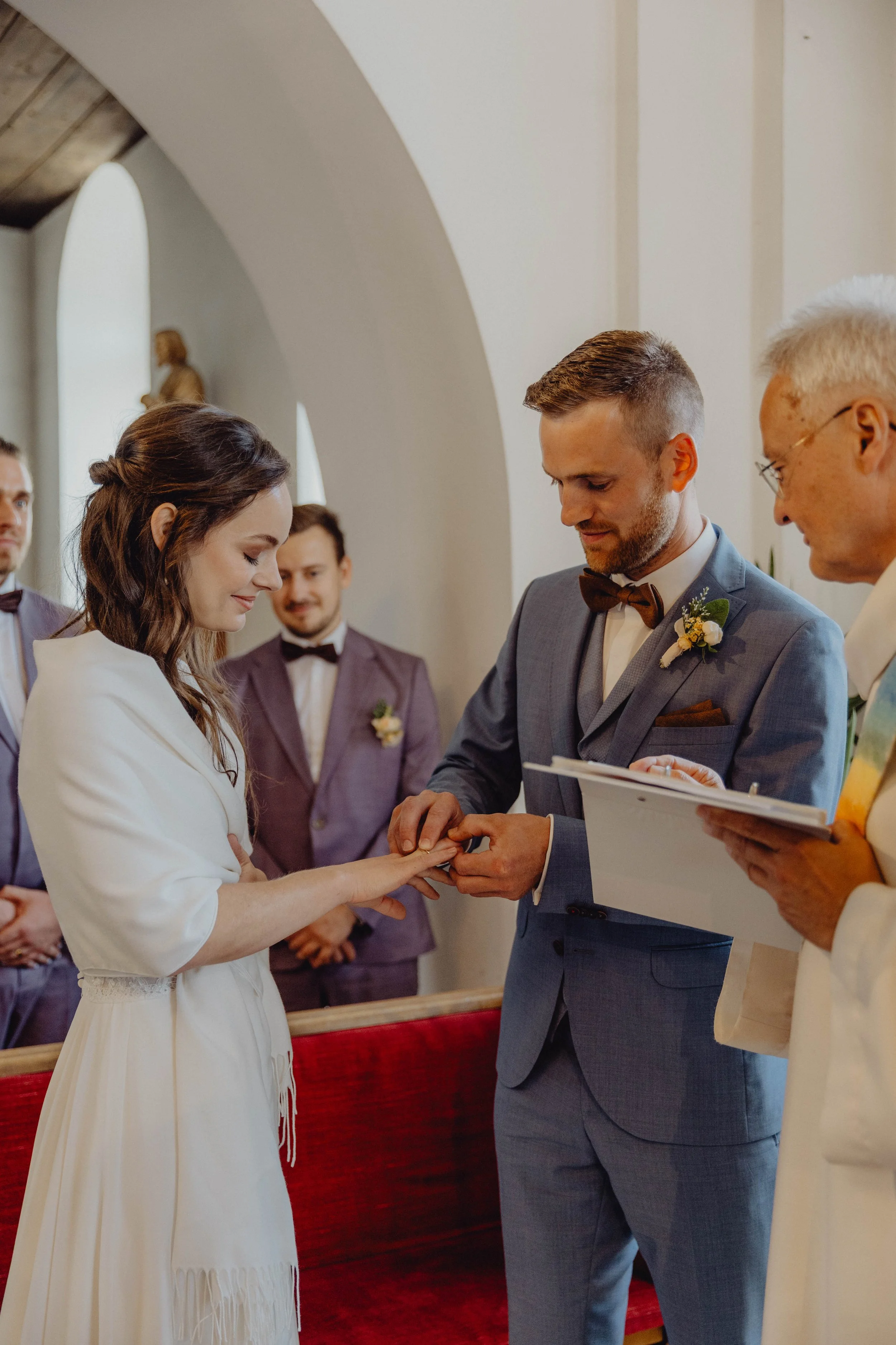 Hochzeit Hochzeitsfotograf Engerwitzdorf Oberösterreich Schlosskapelle Riedegg