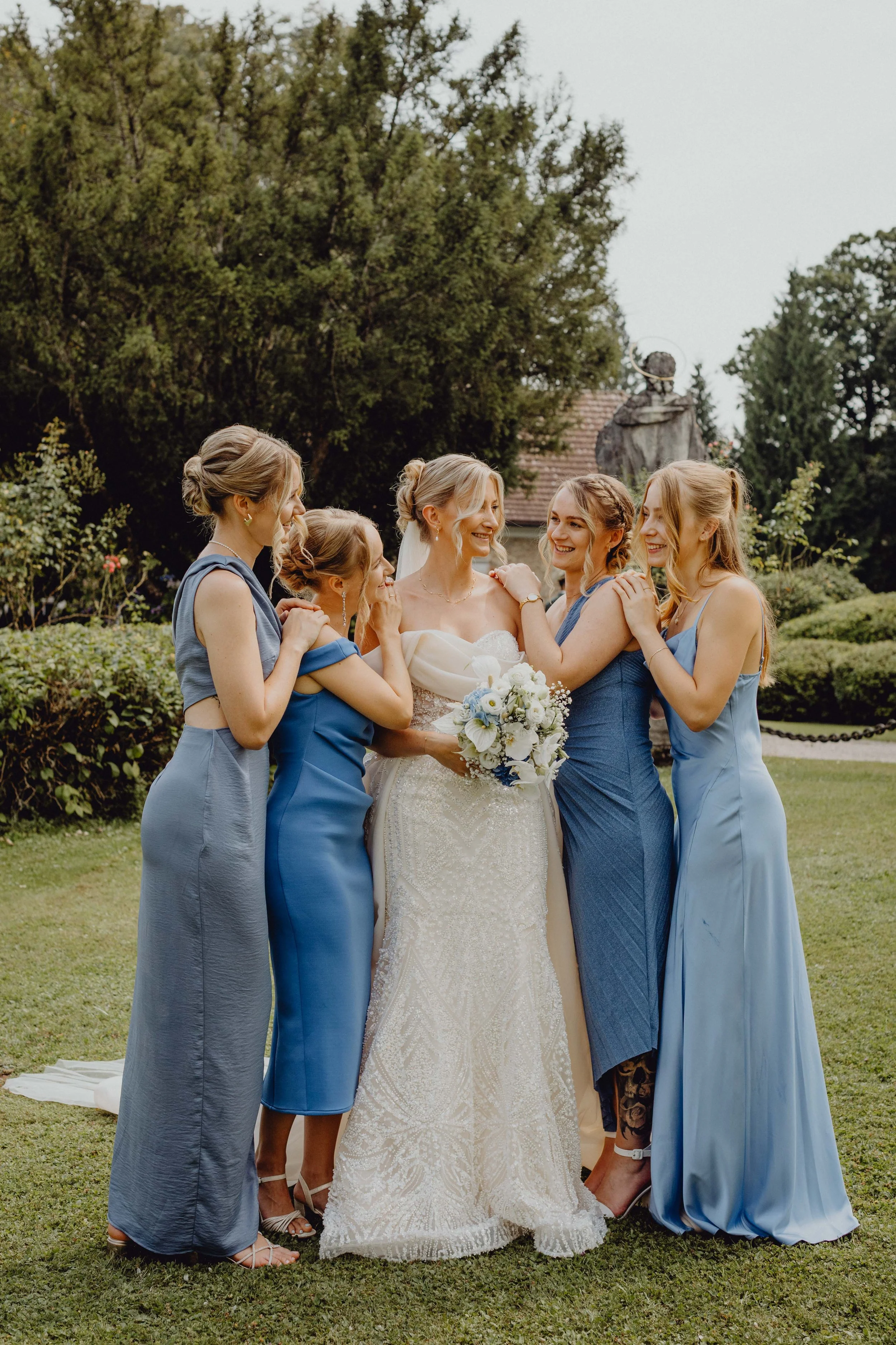 Oberösterreich Hochzeit Schloss Altenhof Brätigam Braut Brautpaar Brautpaarshooting