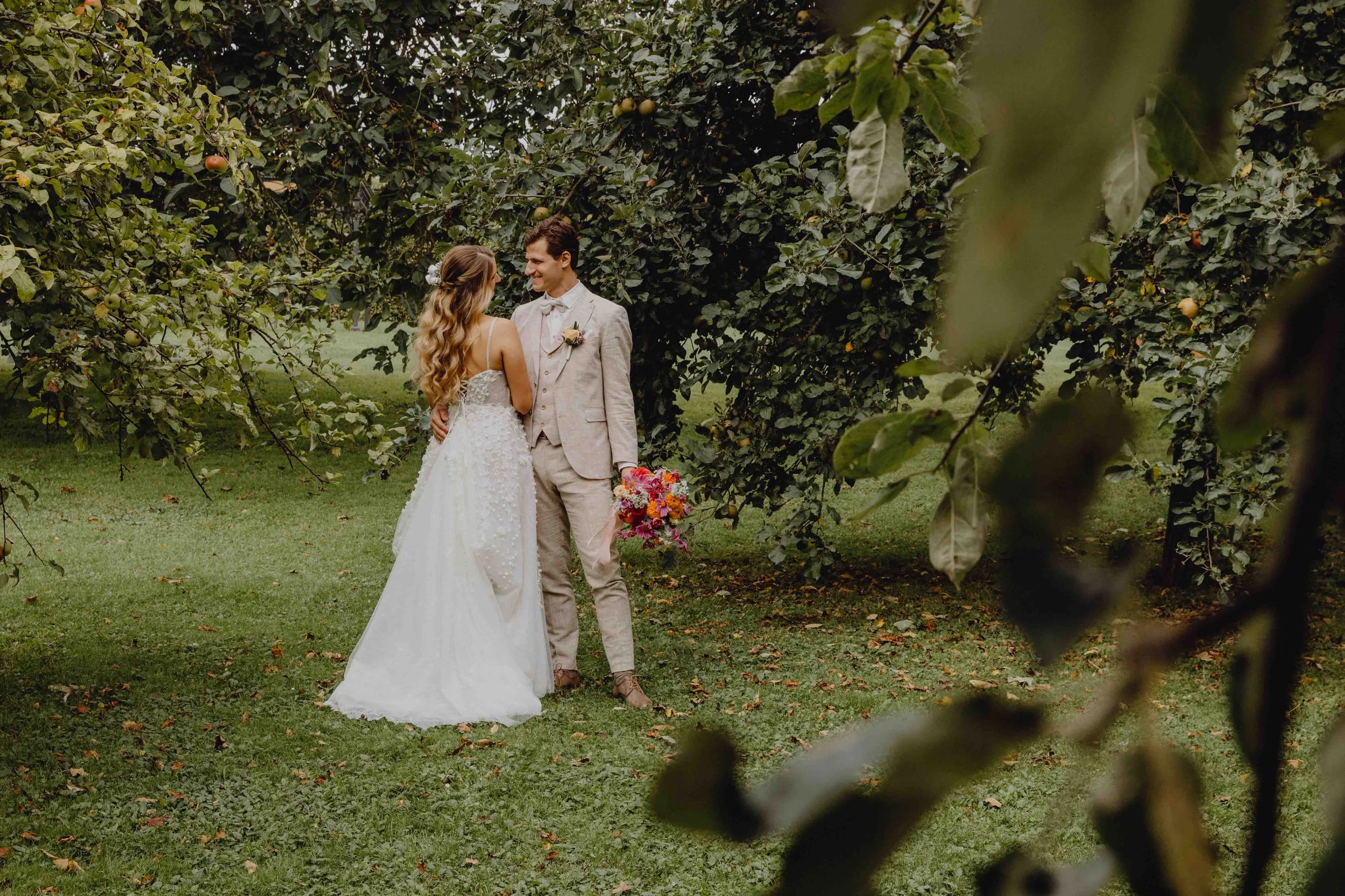 Hochzeit Brautpaarshooting Oberösterreich Oberbauern Gut Linz Leonding