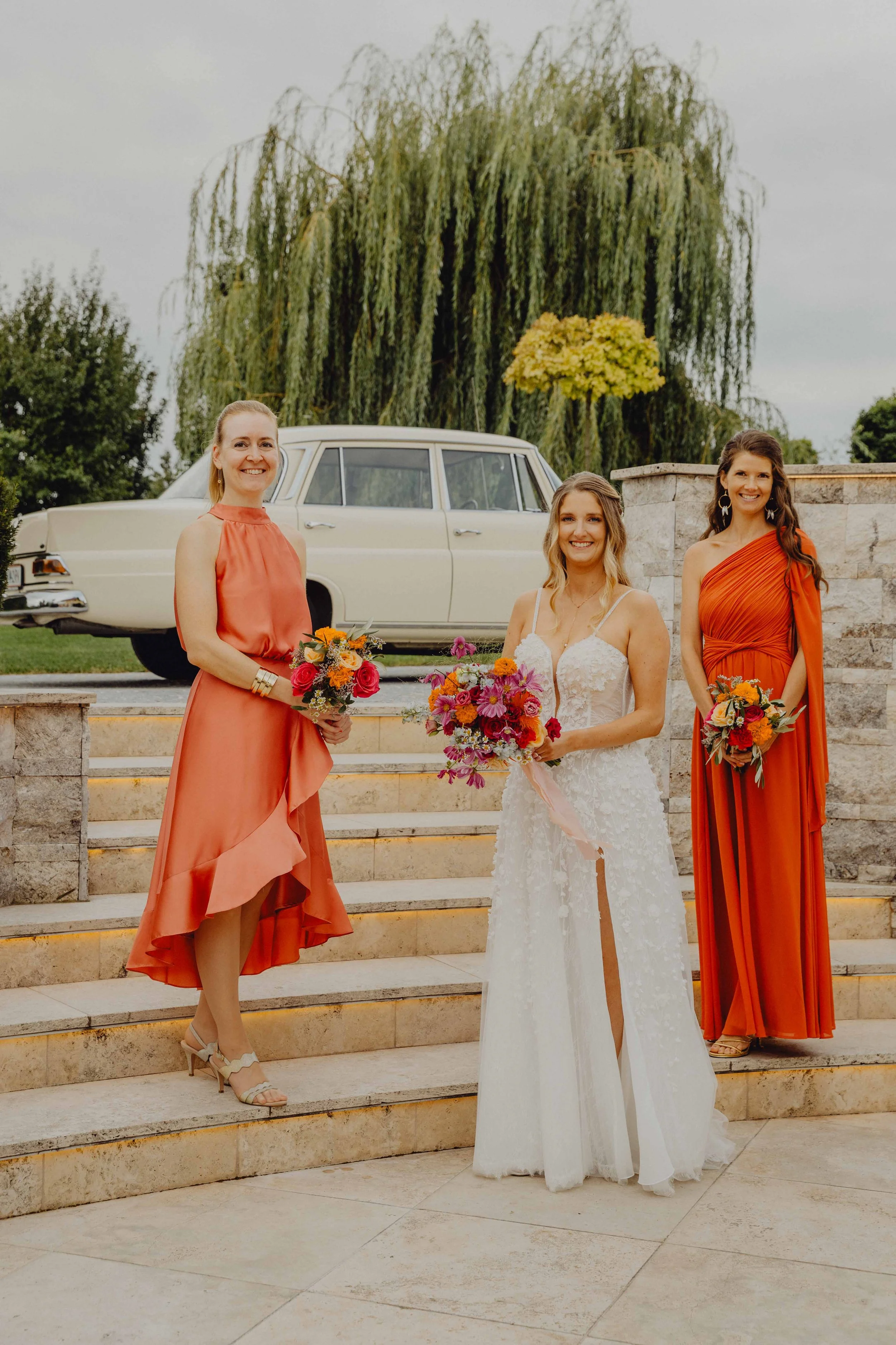 Hochzeit Brautpaarshooting Oberösterreich Oberbauern Gut Linz Leonding Braut