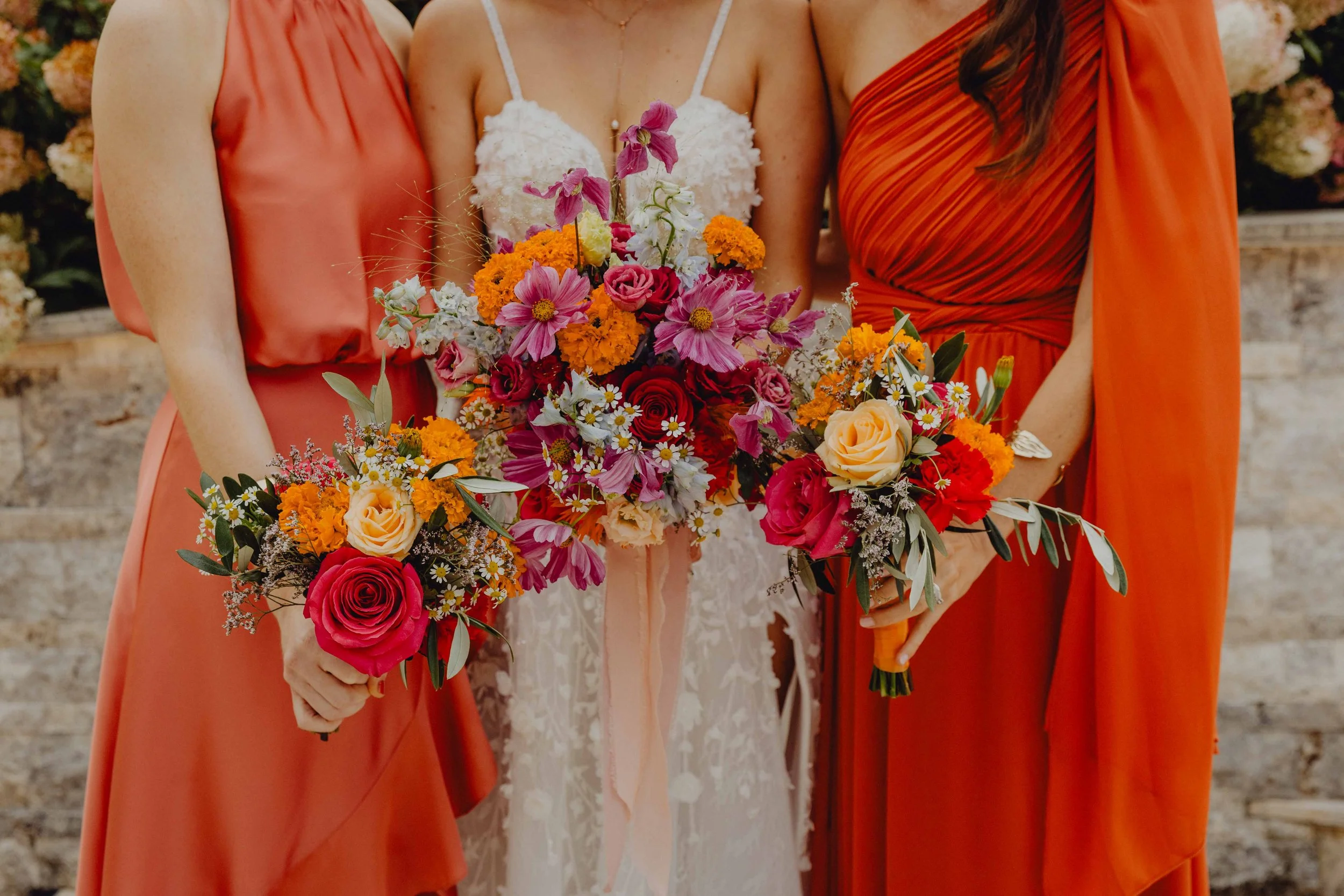 Hochzeit Brautpaarshooting Oberösterreich Oberbauern Gut Linz Leonding Braut Brautjungfern
