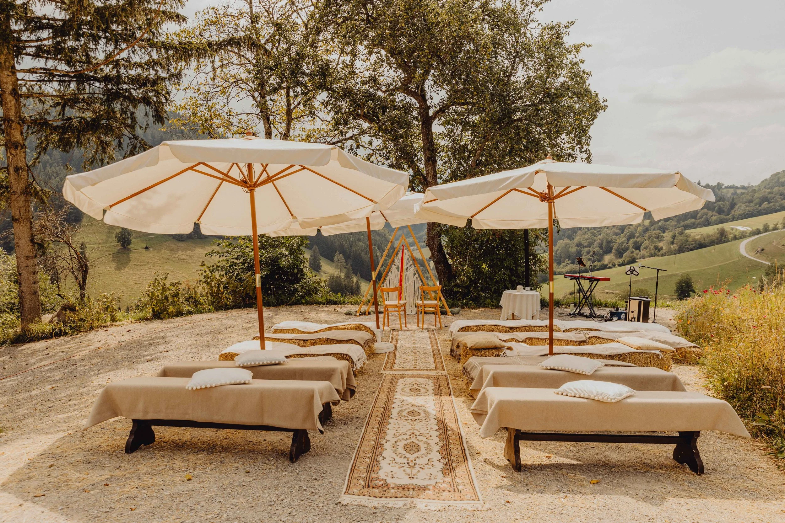 Hochzeit Laussa Oberösterreich Heiraten Fotograf die kleine fotografin Auszeithof Erdelement Boho Alternativ Natur
