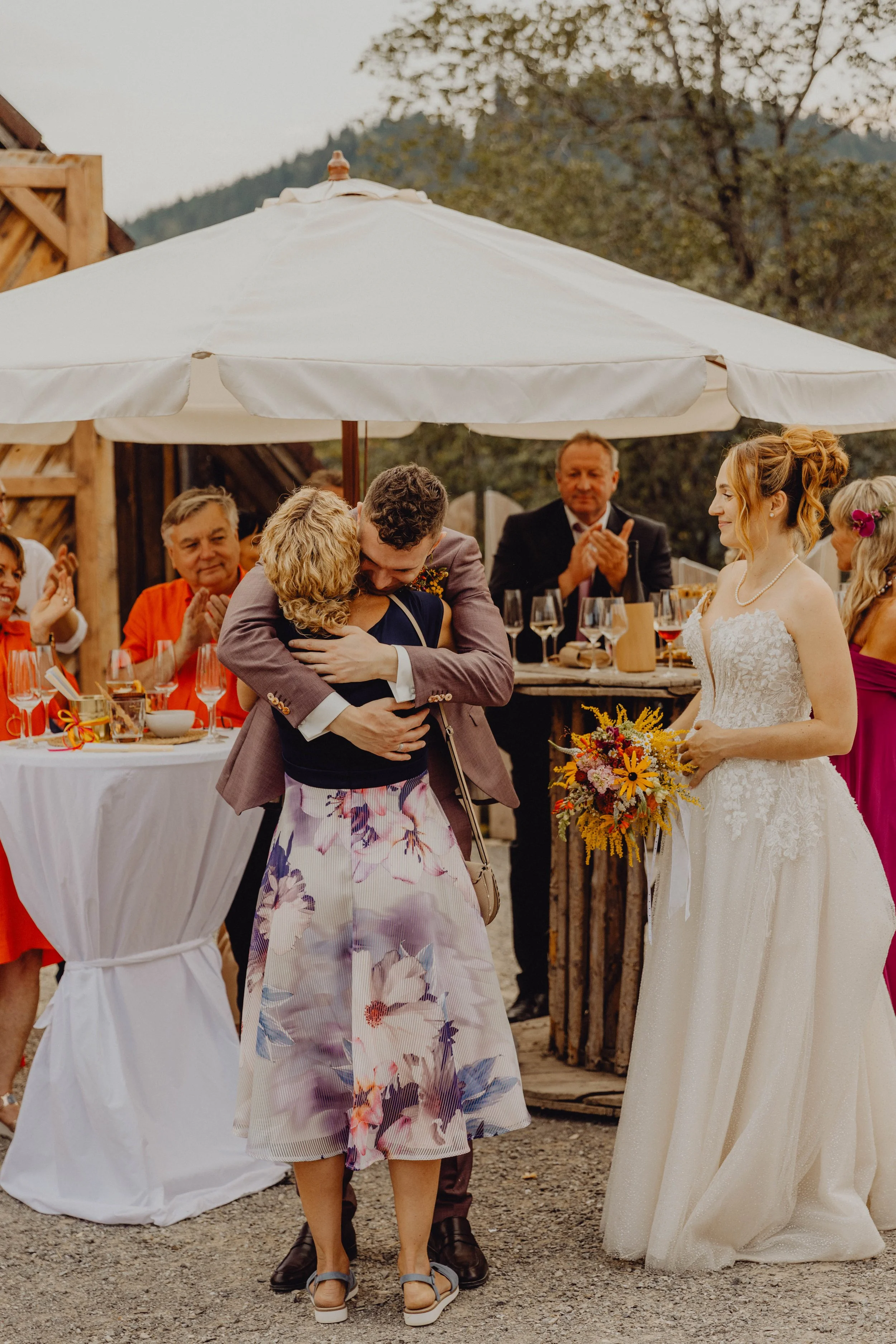 Hochzeit Laussa Oberösterreich Heiraten Fotograf die kleine fotografin Auszeithof Erdelement Boho Alternativ Natur