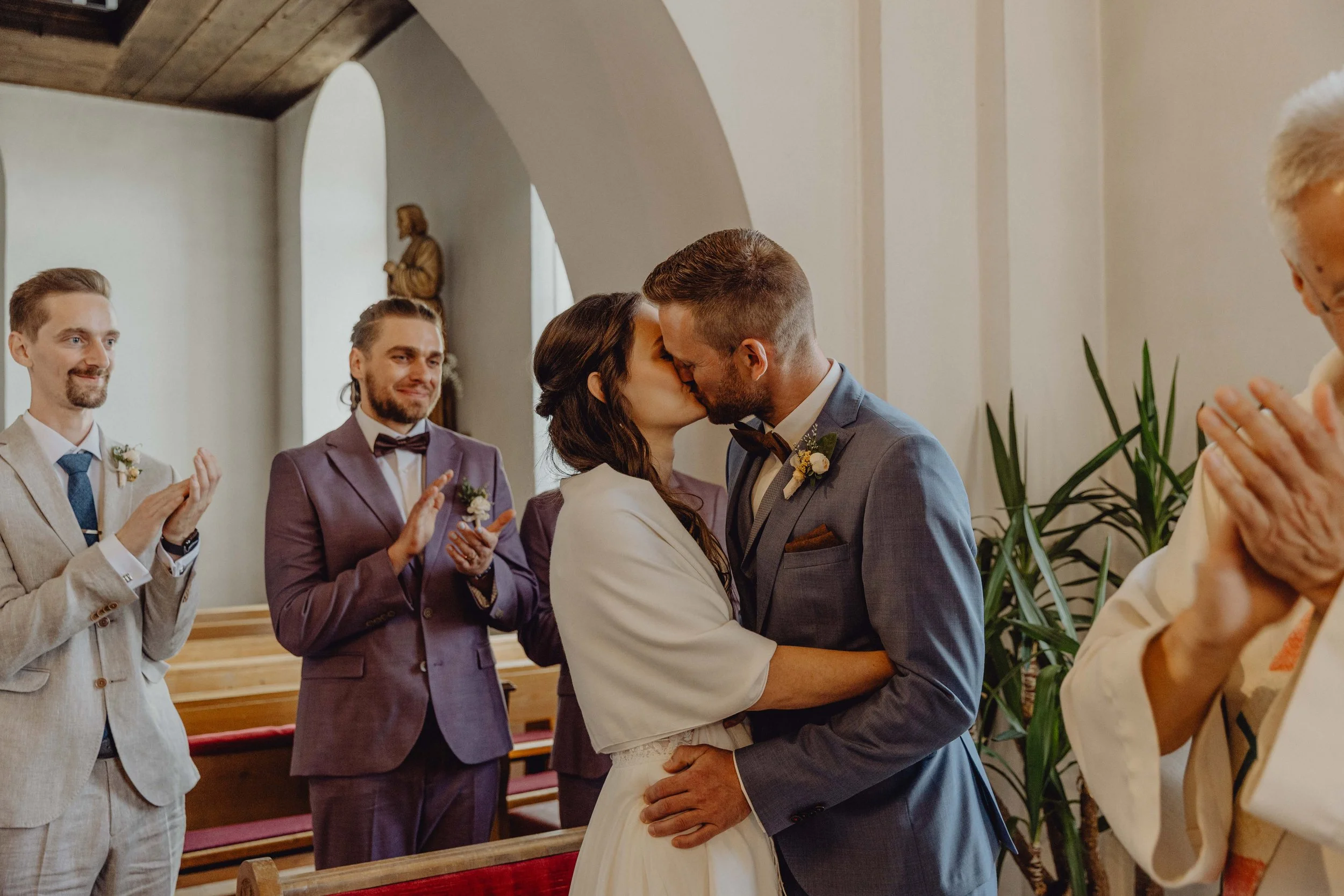 Hochzeit Hochzeitsfotograf Engerwitzdorf Oberösterreich Schlosskapelle Riedegg