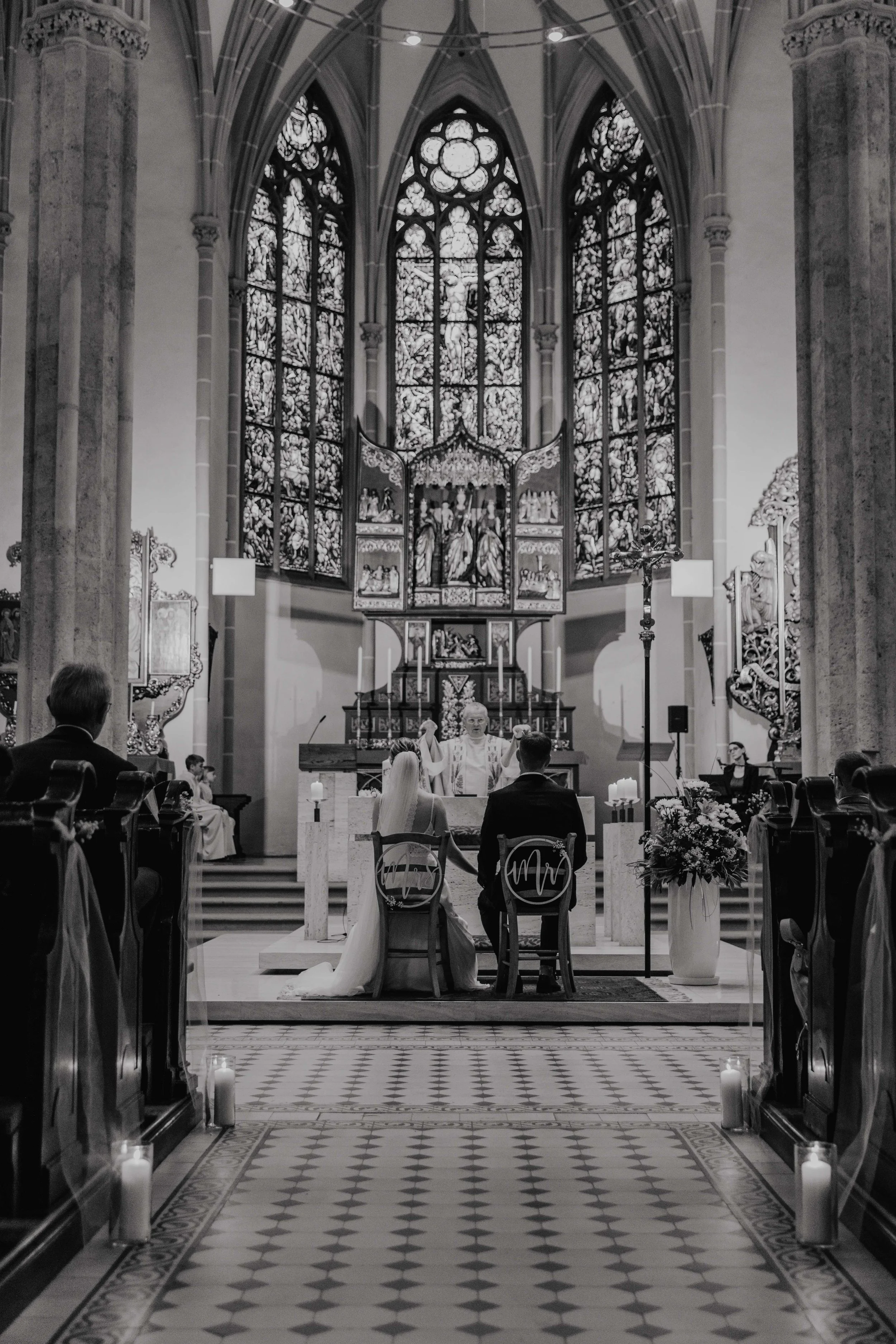 Hochzeit Schloss an der Eisenstraße Waidhofen an der Ybbs Niederösterreich Stadtpfarrkirche
