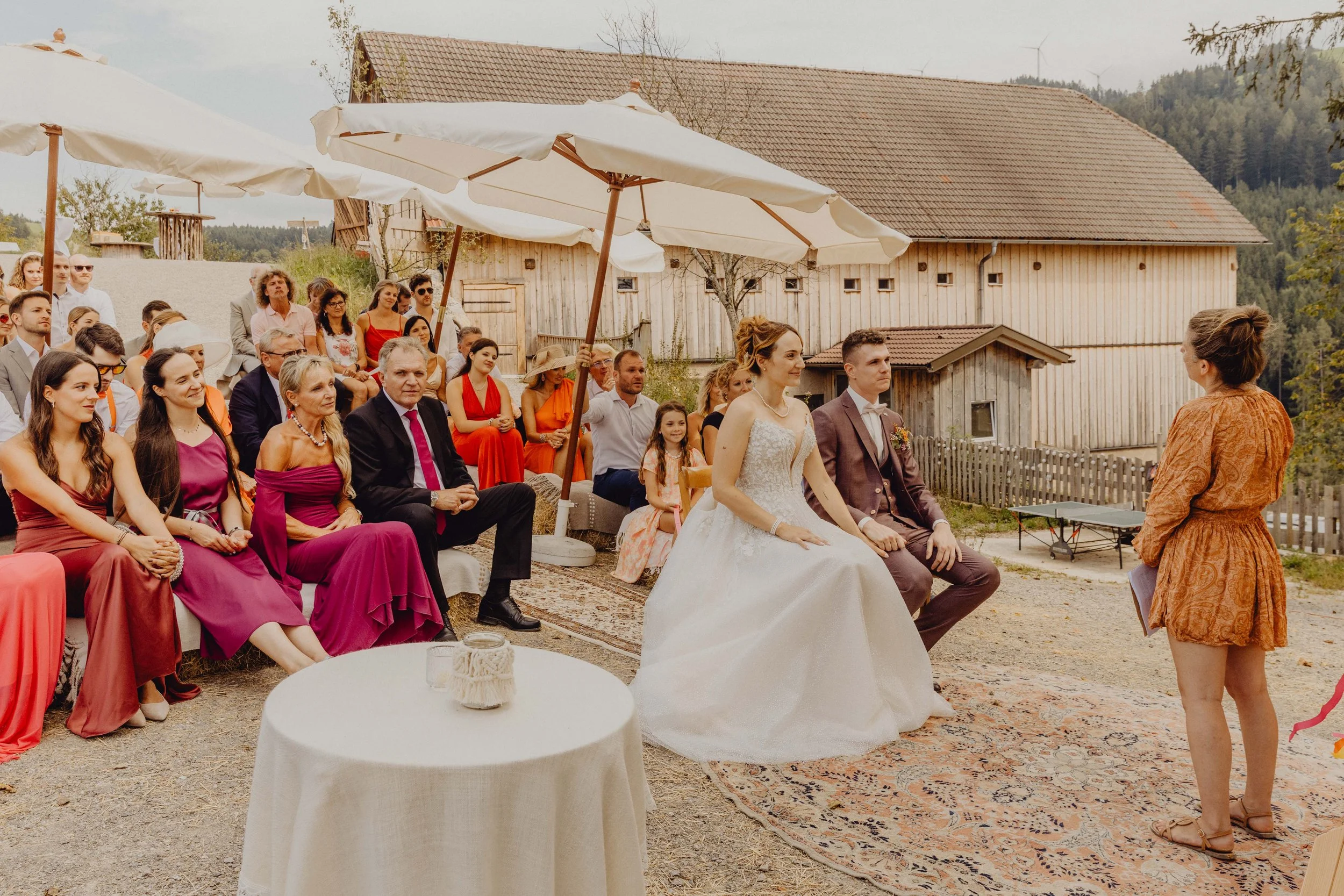 Hochzeit Laussa Oberösterreich Heiraten Fotograf die kleine fotografin Auszeithof Erdelement Boho Alternativ Natur