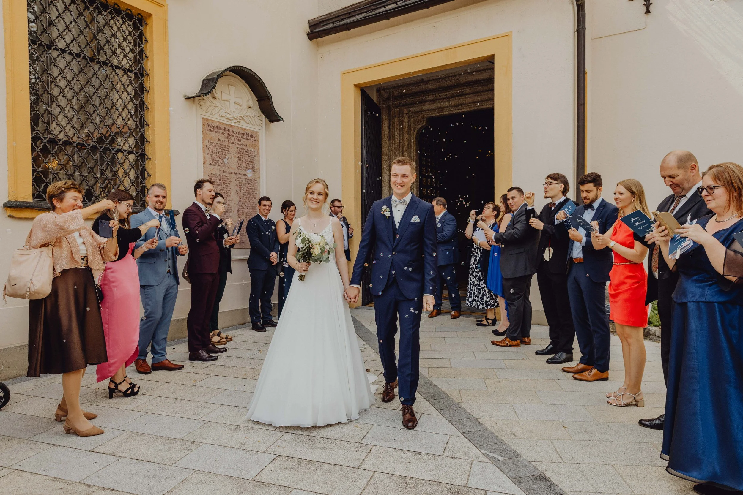 Hochzeit Schloss an der Eisenstraße Waidhofen an der Ybbs Niederösterreich Stadtpfarrkirche