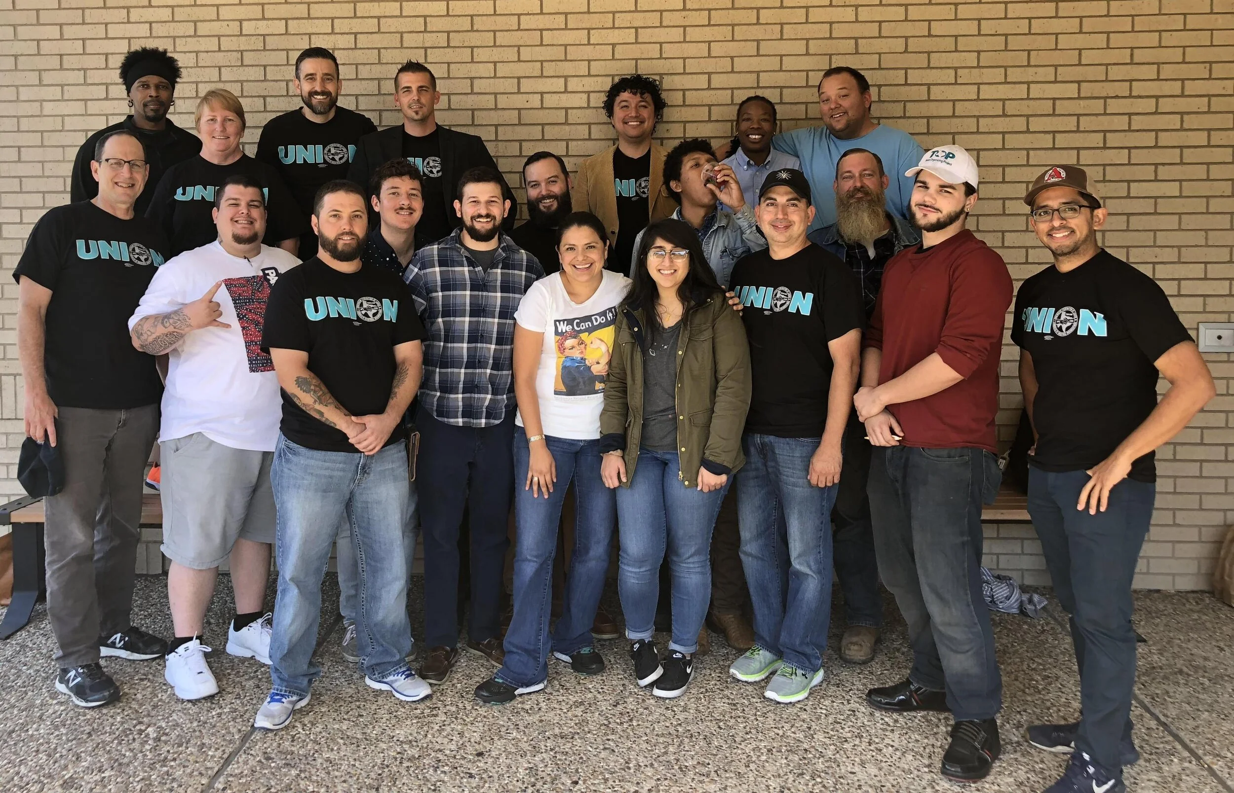 Members of the 2019 Ruth Ellinger Labor Leaders School with Texas AFL-CIO
