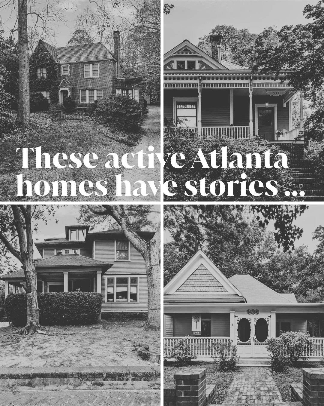 👻 These Atlanta homes have stories to tell&hellip; if you dare step inside. Not your average open house, these historic homes come with character - and maybe a few ghost stories!

#atlantarealtor #atlantarealestate #historichomes #hauntedhousevibes 