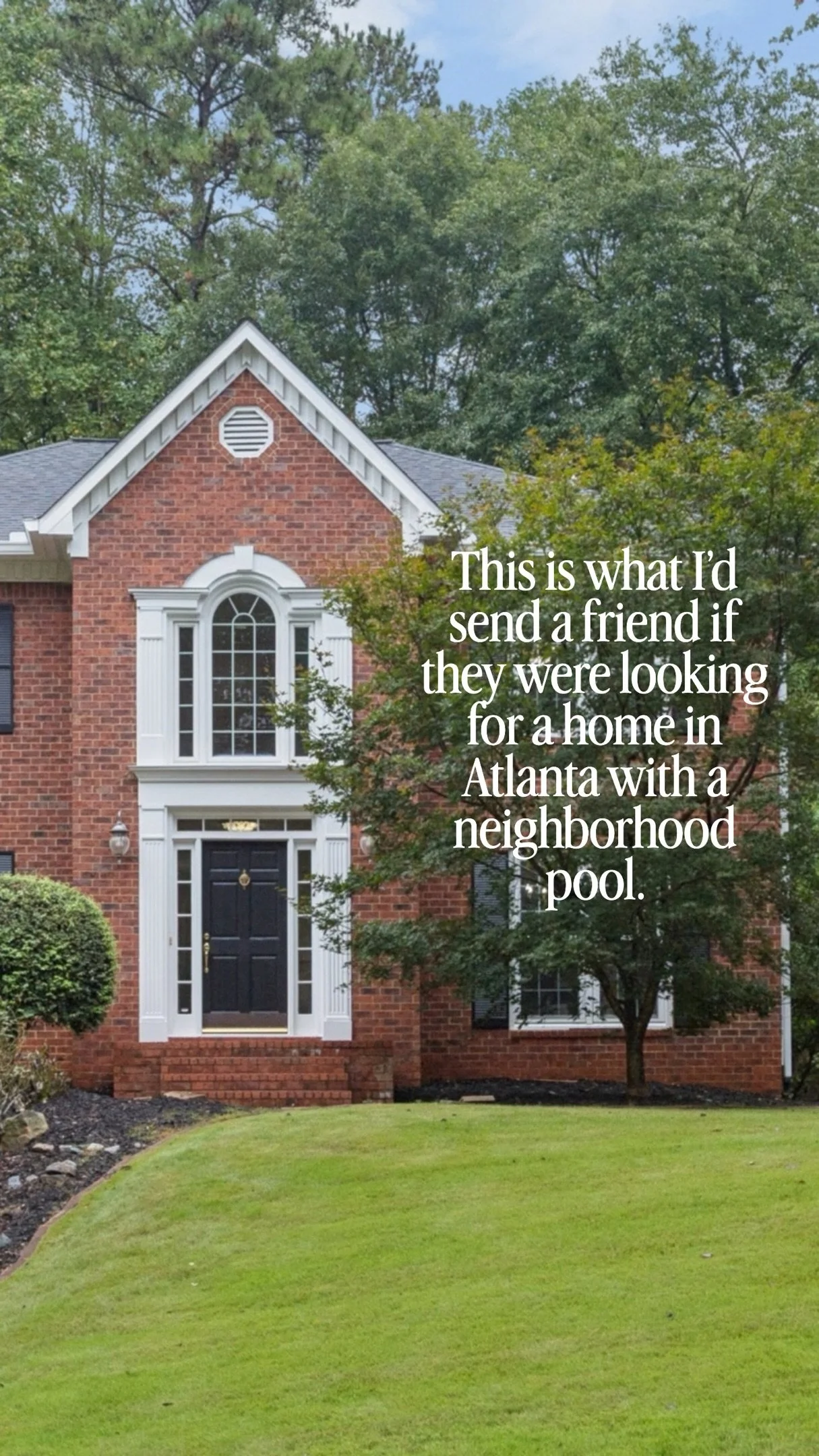 The exact listing I&rsquo;d send a friend looking for space, updates, and pool days in Atlanta. All for $650k.

#atlantahomes #atlantarealtor #homesforsaleinatlanta #atlhomes