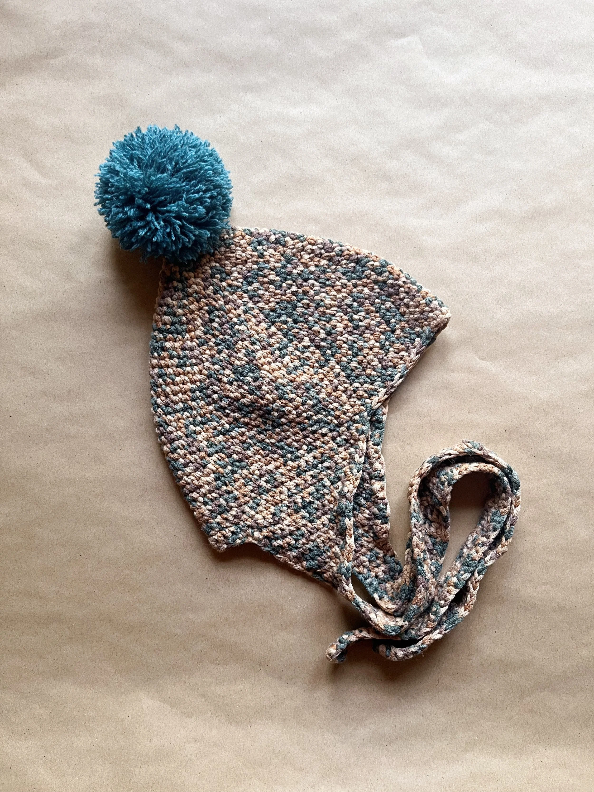 Crochet Pixie Hat Emil - Ombré