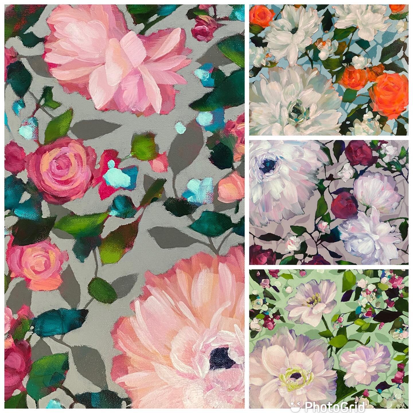 So happy to announce that my Tapestry Florals are now available at Woodlands Gallery (@art4yourwalls ) in Winnipeg, Manitoba!  Thank you to @thegallerygal for the opportunity to be a guest artist for your lovely gallery! 😊🌸

#tapestryflorals #flora