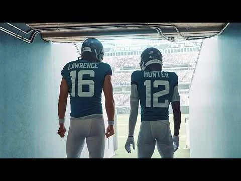 ADIDAS-WHEN TREVOR LAWRENCE & TRAVIS HUNTER ARE ON ONE TEAM