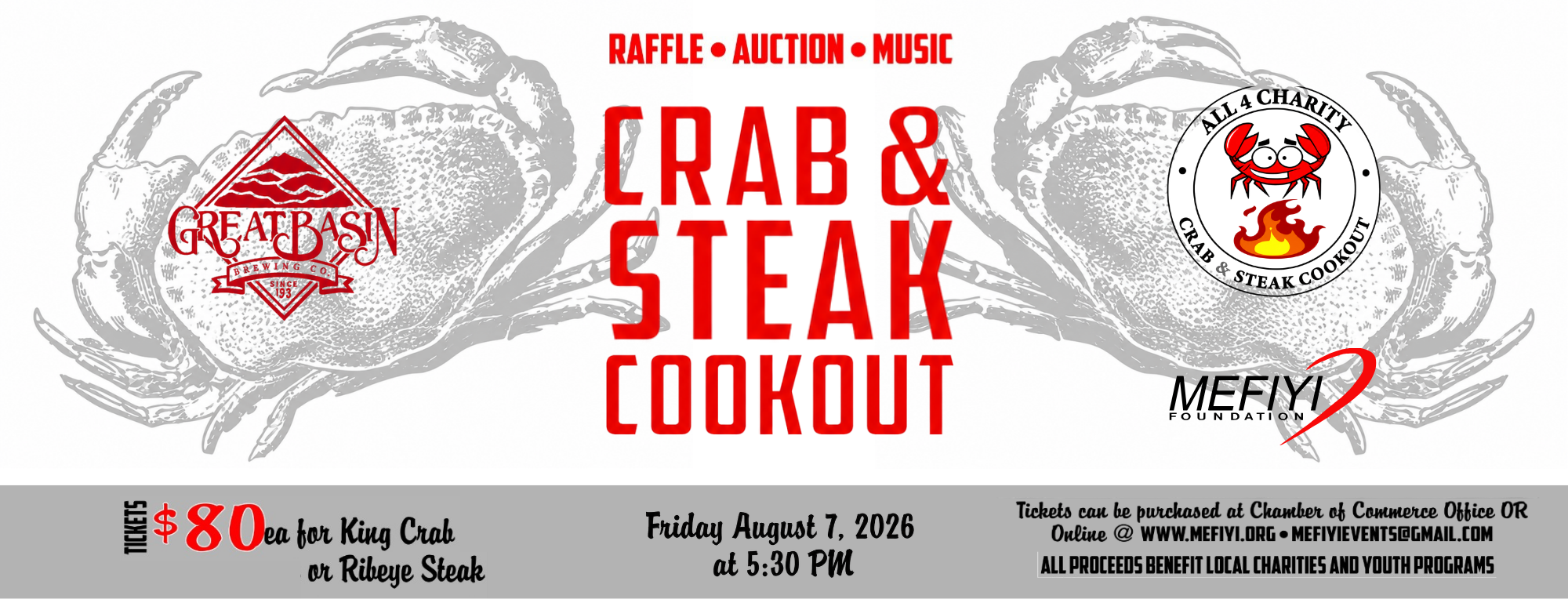 16th Crab &amp; Steak Cookout