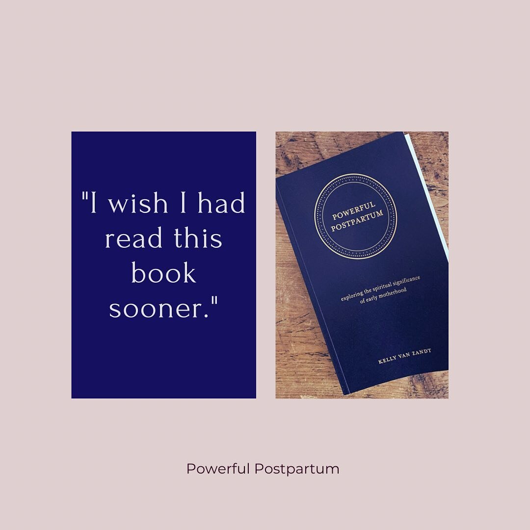 The two most common reviews of POWERFUL POSTPARTUM 

✨✨✨

I completely understand, because I wrote the book that I wished to have had in the many ups and downs of my own postpartum experience. My search for the spiritual exploration of new motherhood