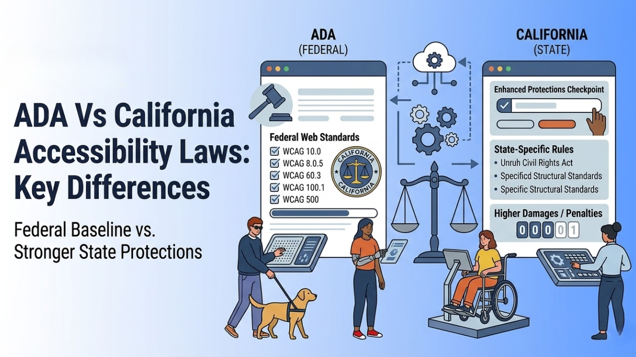 California Ada Code Inclusive Web | Digital Accessibility Compliance Solution