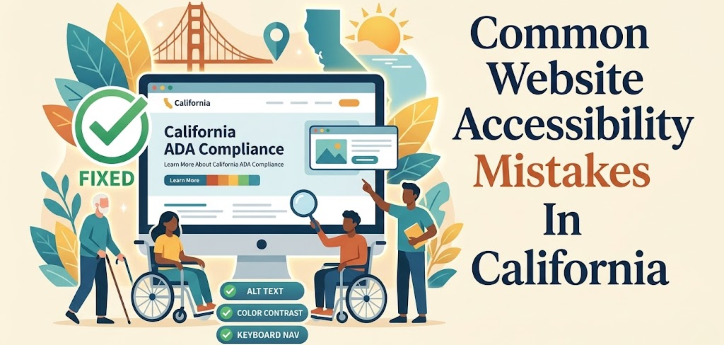 Common Website Accessibility Mistakes In California