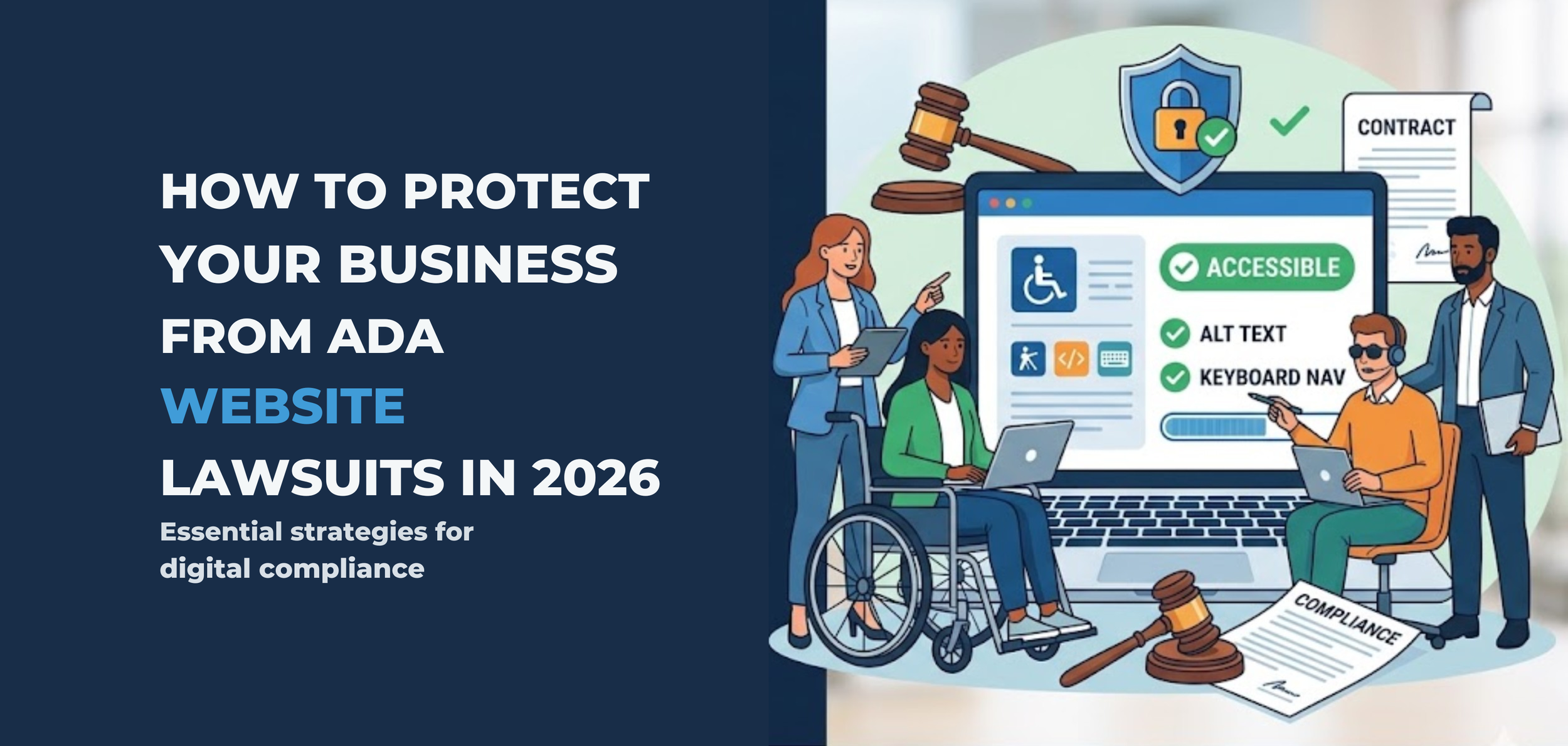 How to Protect Your Business From ADA Website Lawsuits in 2026