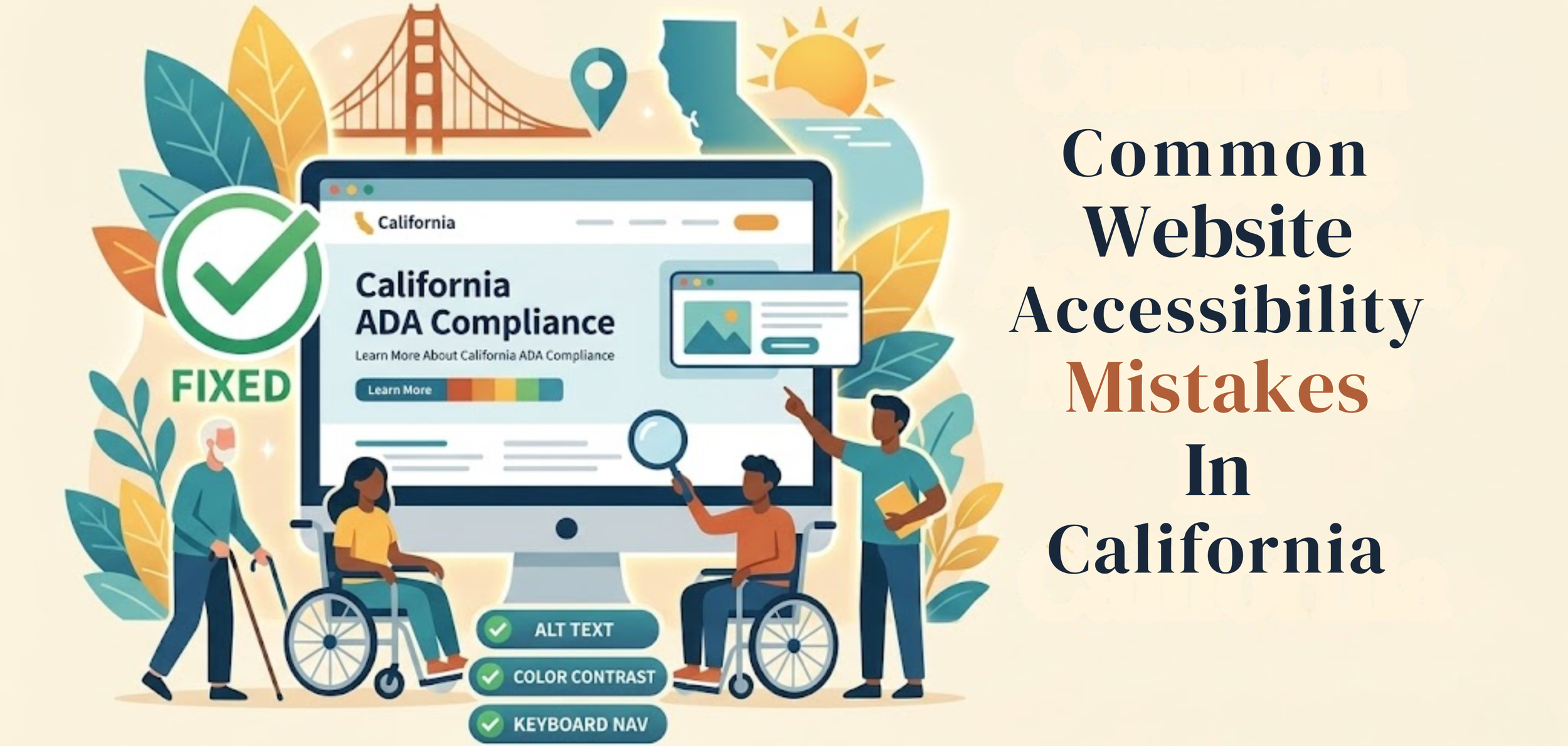 Common Website Accessibility Mistakes In California