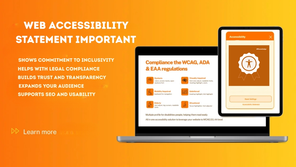 Role of Web Accessibility Statement in ADA — Inclusive Web
