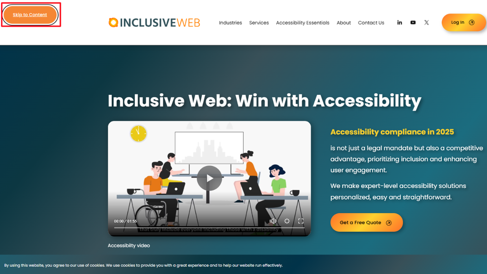 How Skip Links Improve Website Accessibility