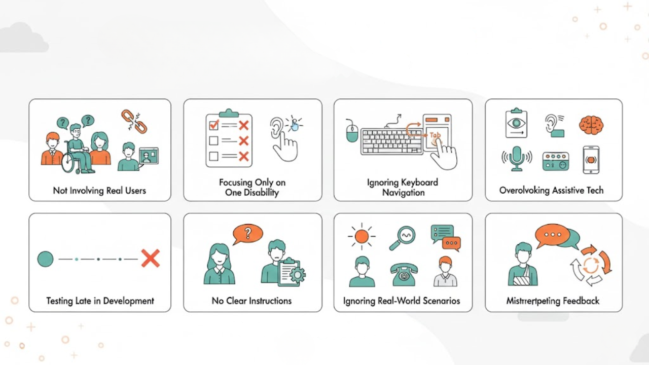 Common Mistakes in Accessibility User Testing