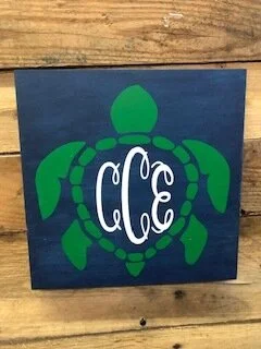 Monogram Turtle — DIY Workshop