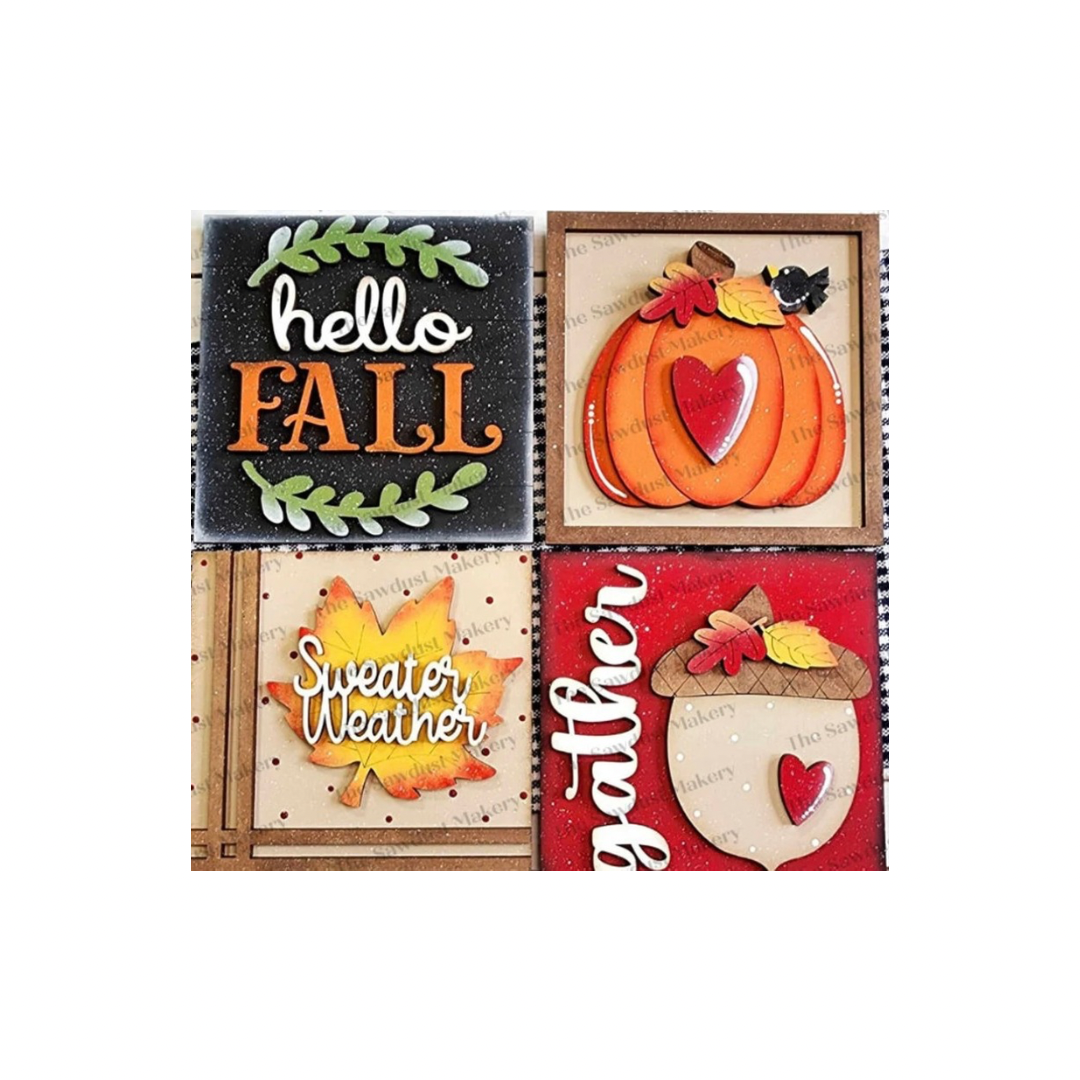 Fall Mini Signs