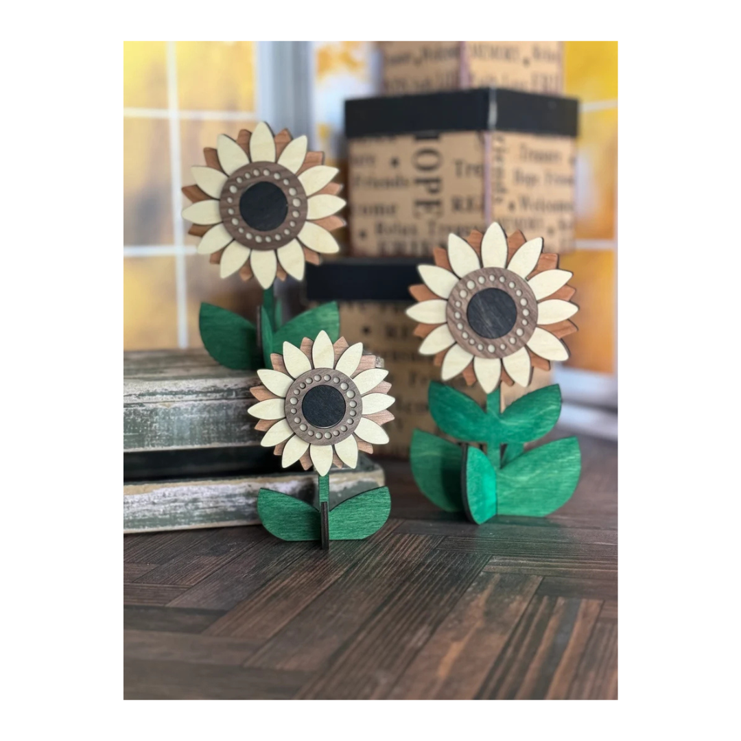 Sunflower Trio