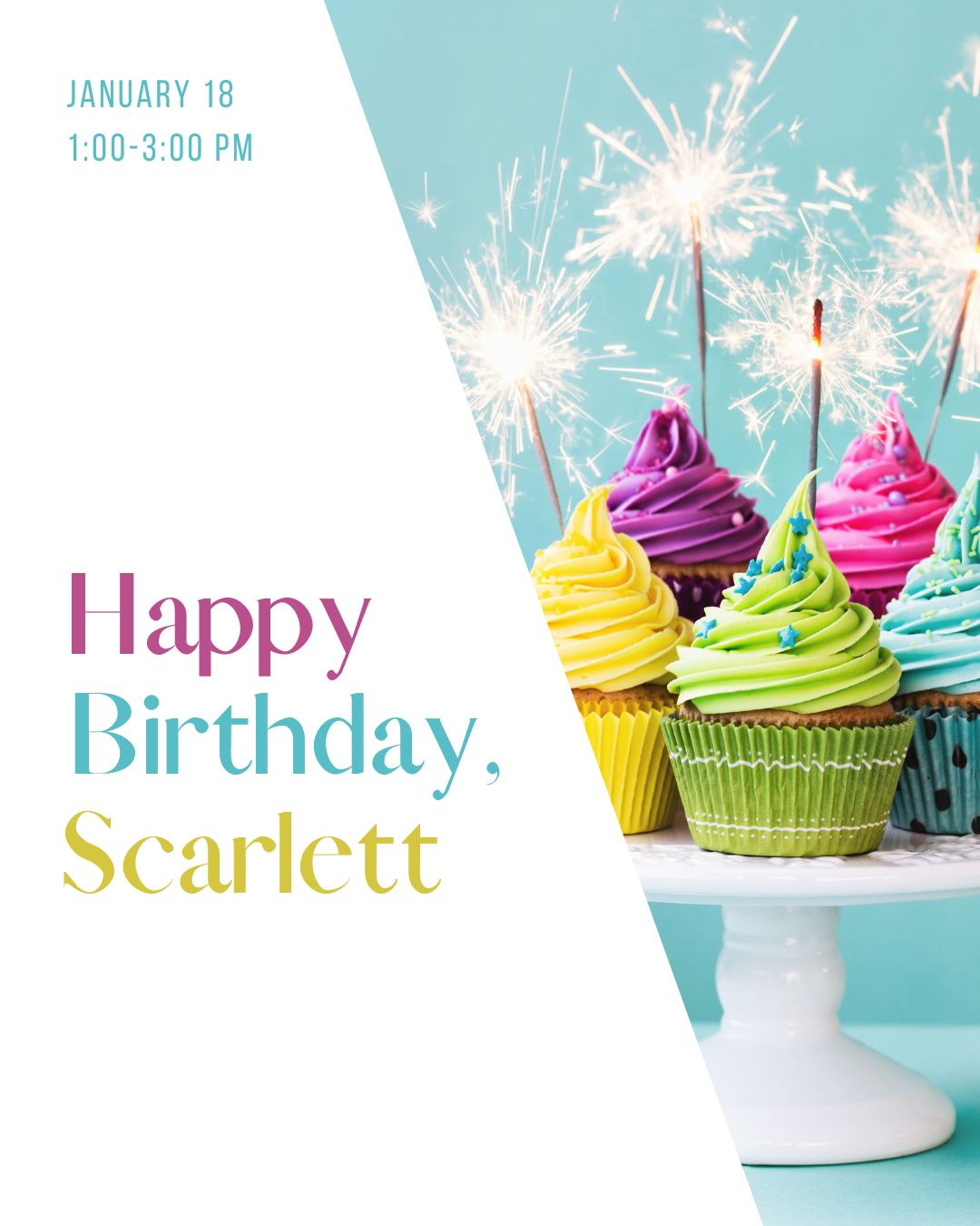 Happy Birthday Scarlett!