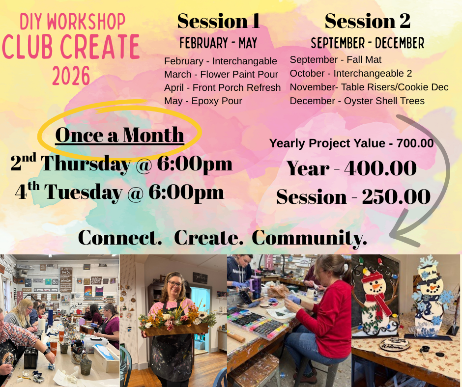 Club Create 2026 — DIY Workshop