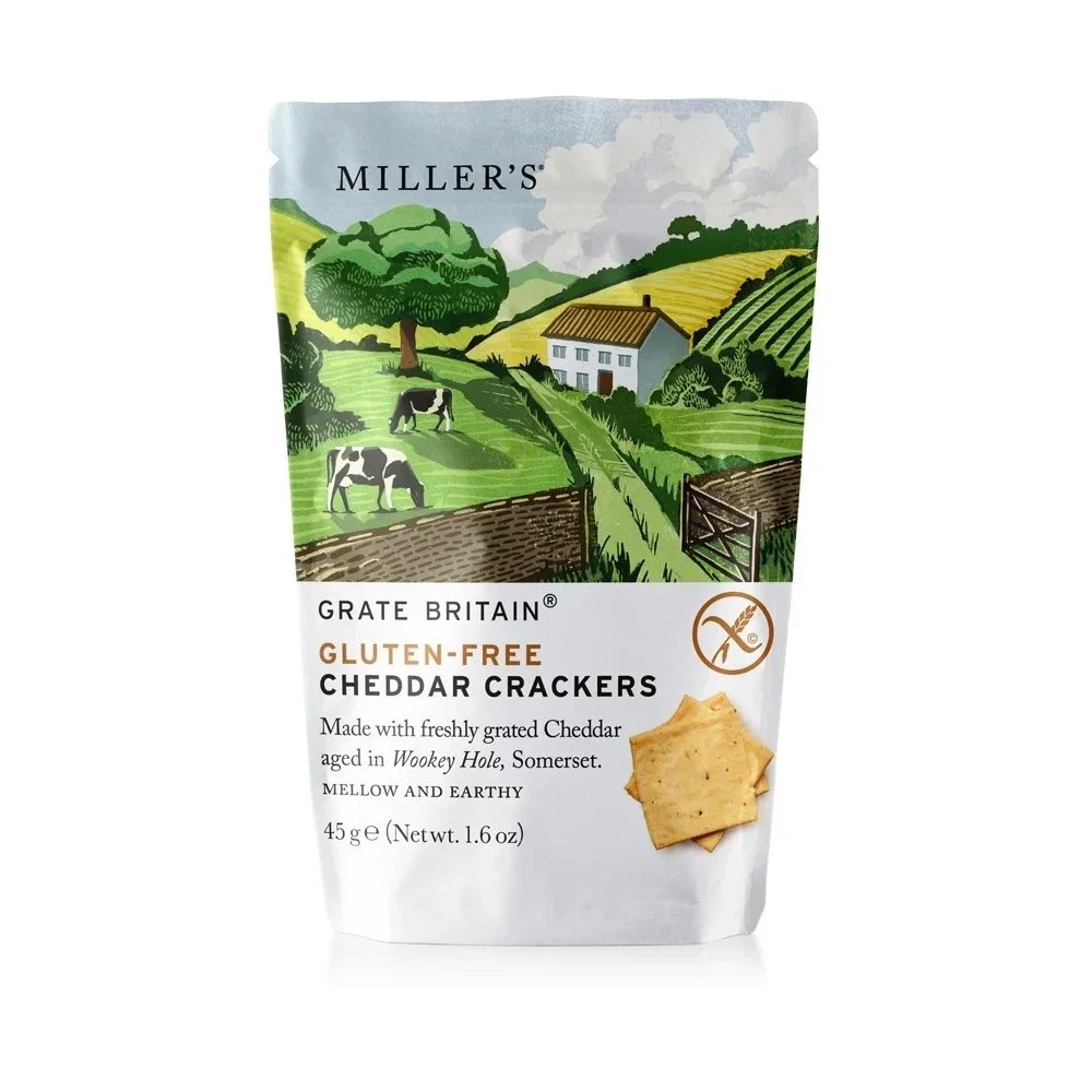 Miller's Cheddar Crackers Gluten Free