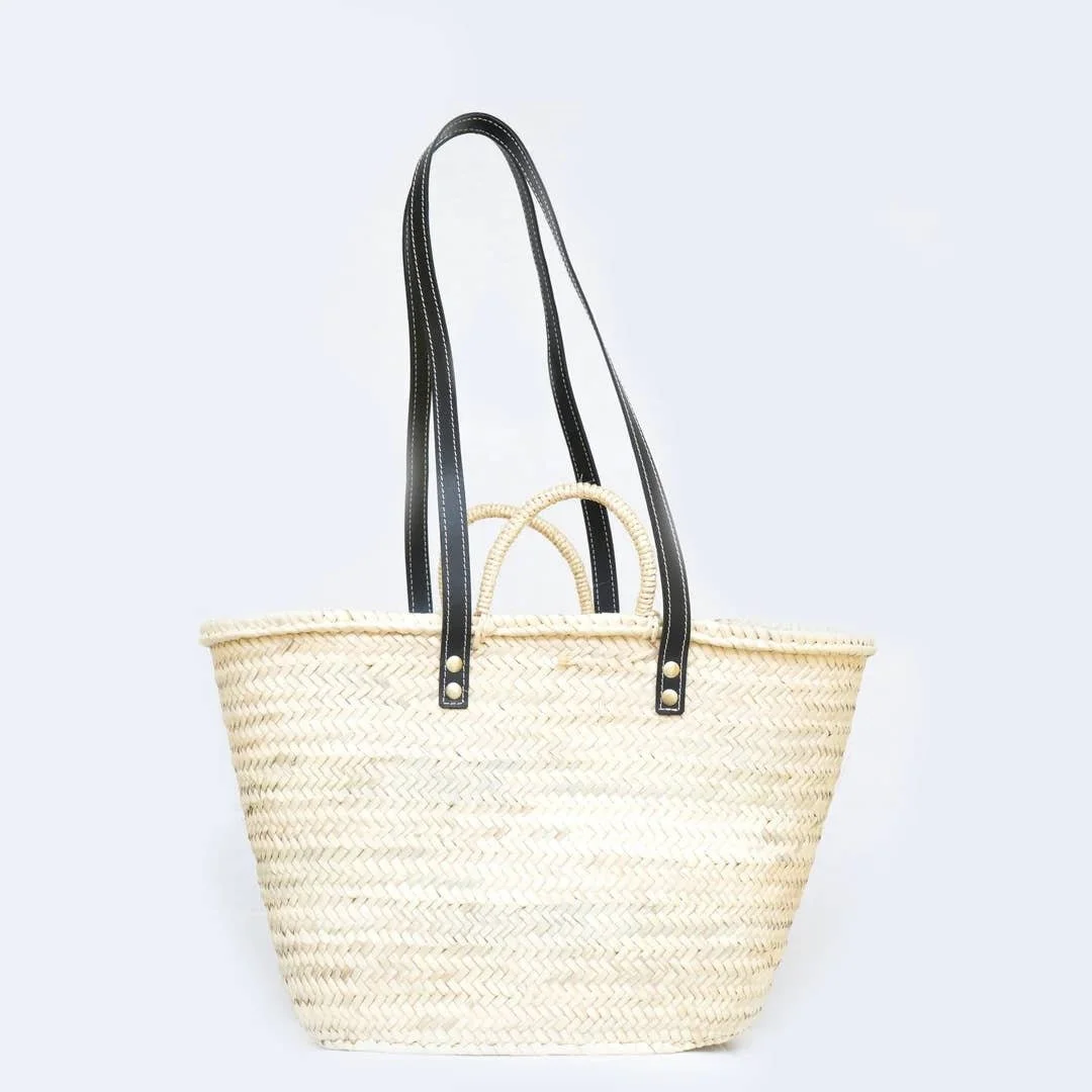 MARKET BASKET with Long Leather HandlesB.jpg
