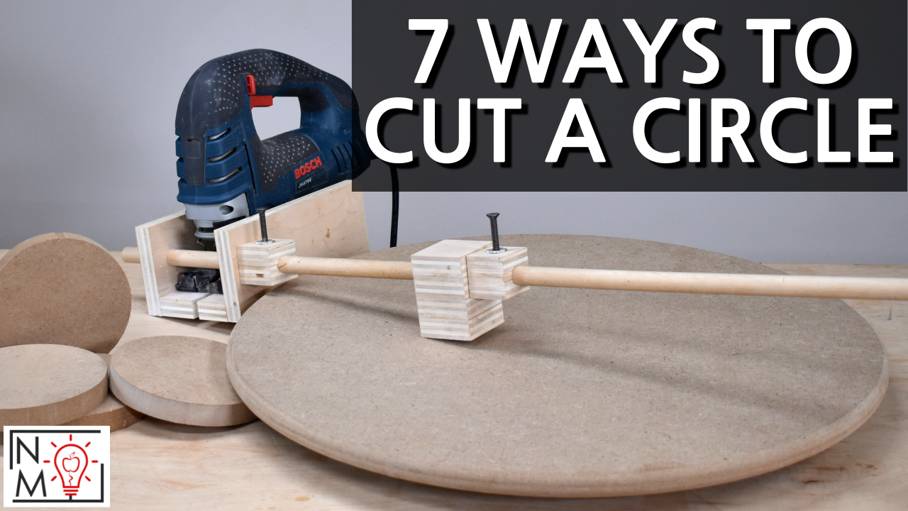 How to Cut a Circle in Wood - 6 Different Ways - The Handyman's Daughter