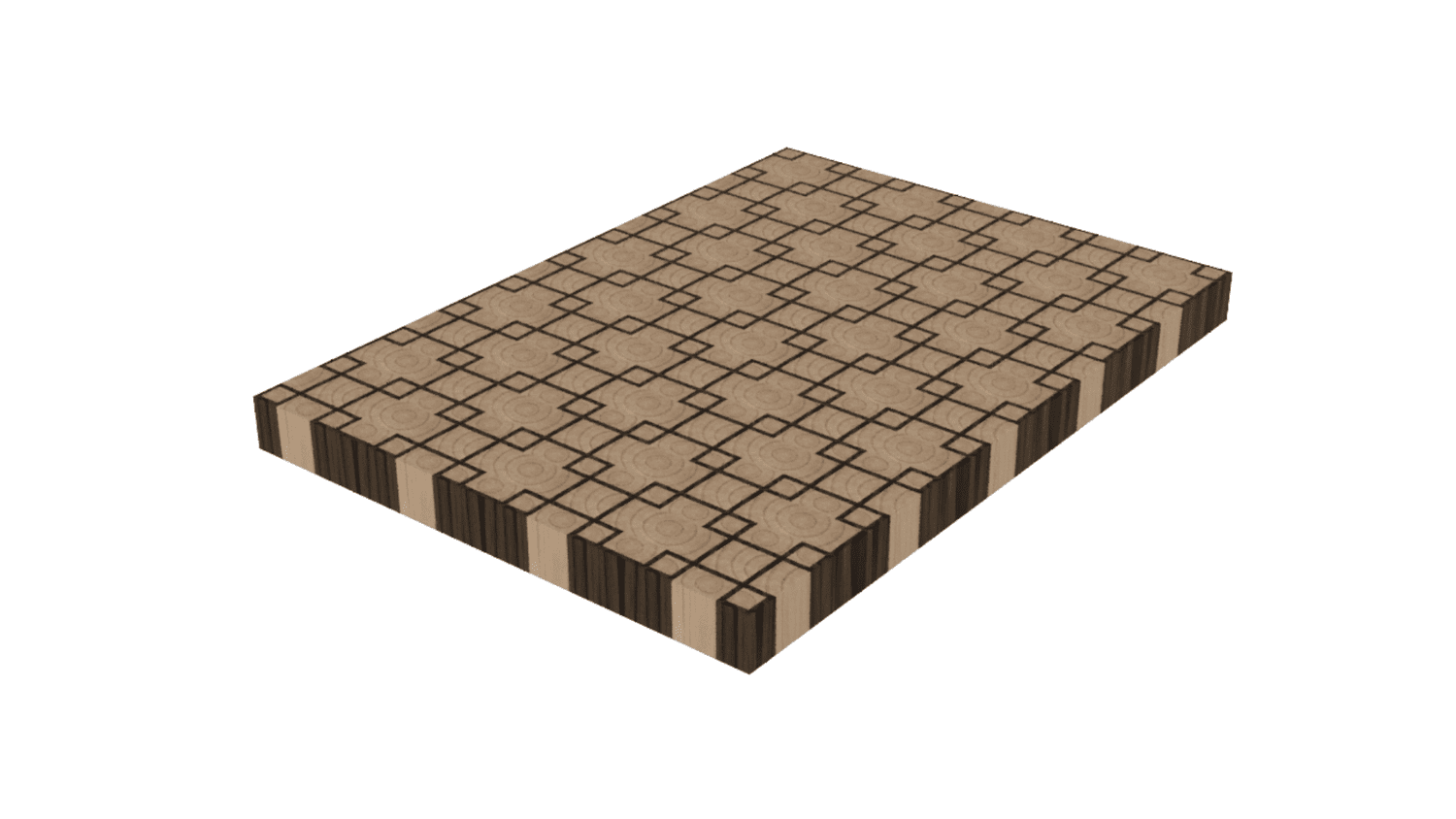 Houndstooth Pattern Cutting Board Plans Houndstooth pattern cutting board plans