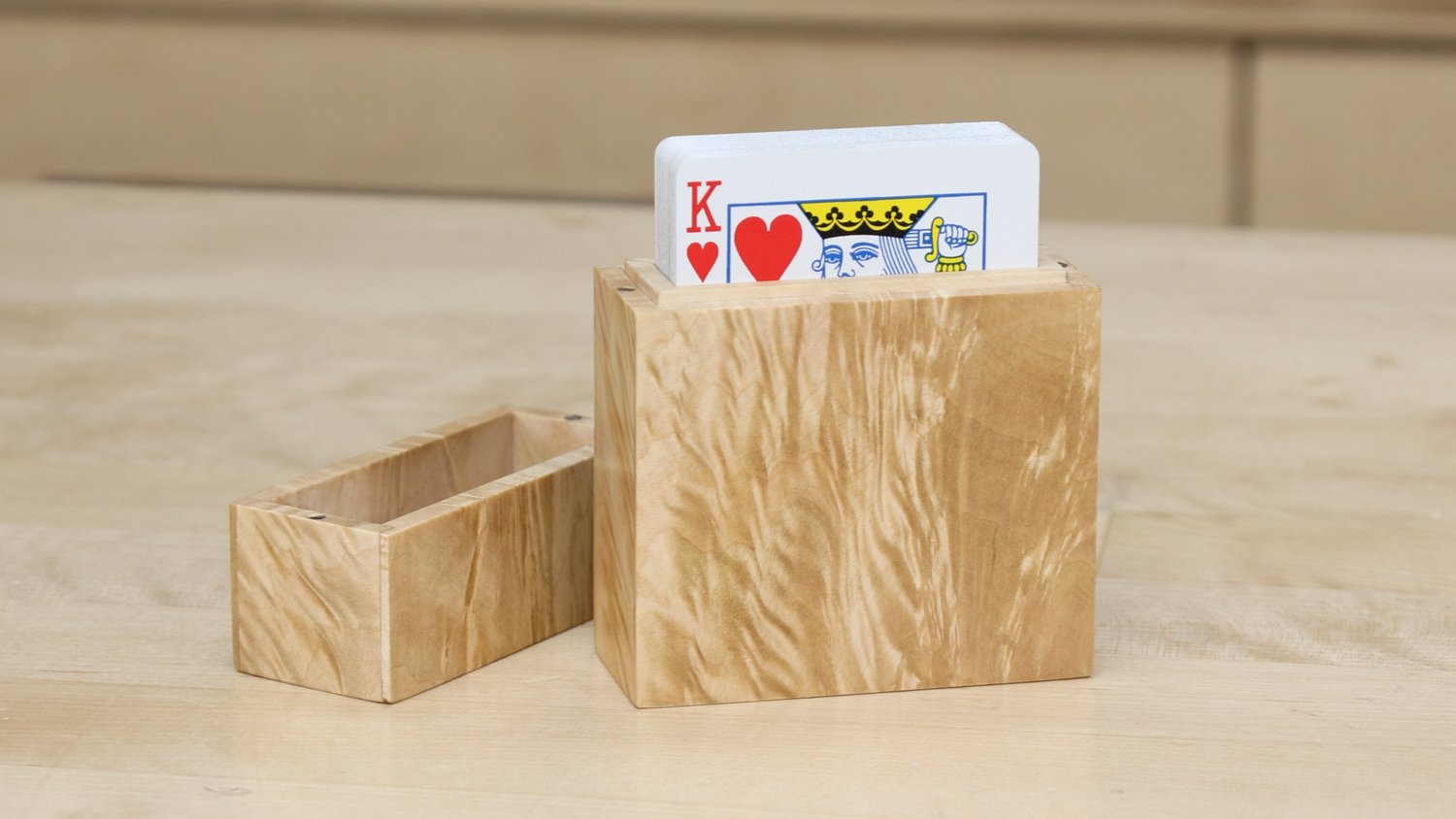 Uno Card Box, Two Deck Playing Card Box