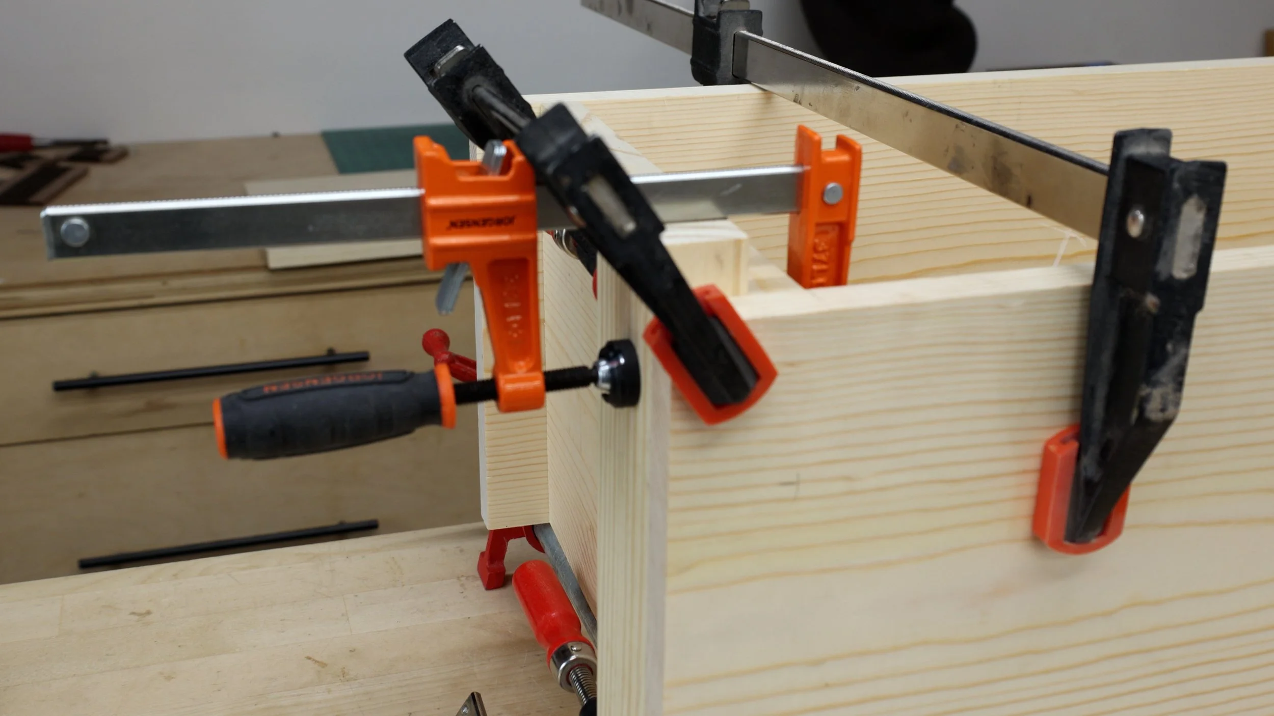 wood ammo storage box sides