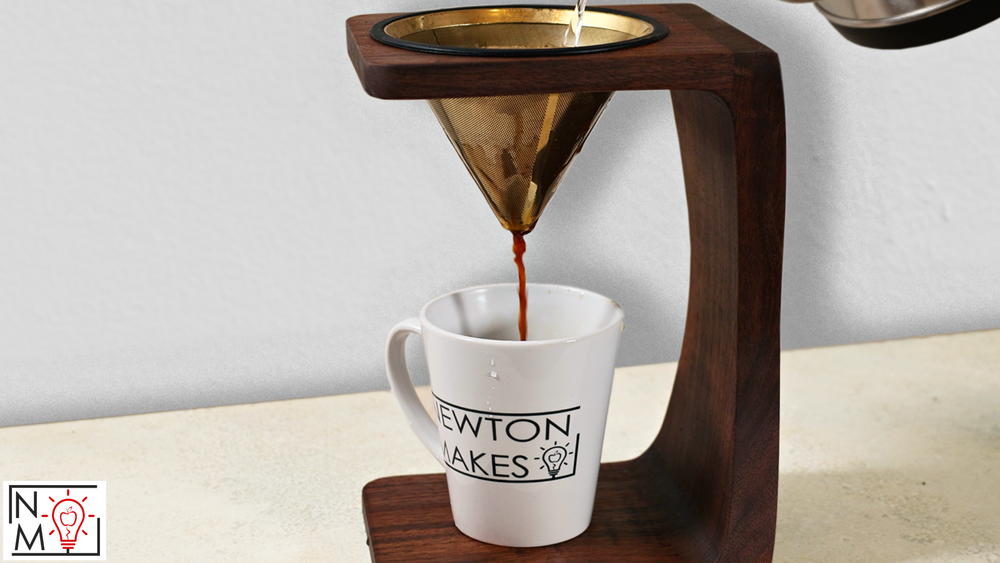 Pour Over Coffee Stand — NEWTON MAKES