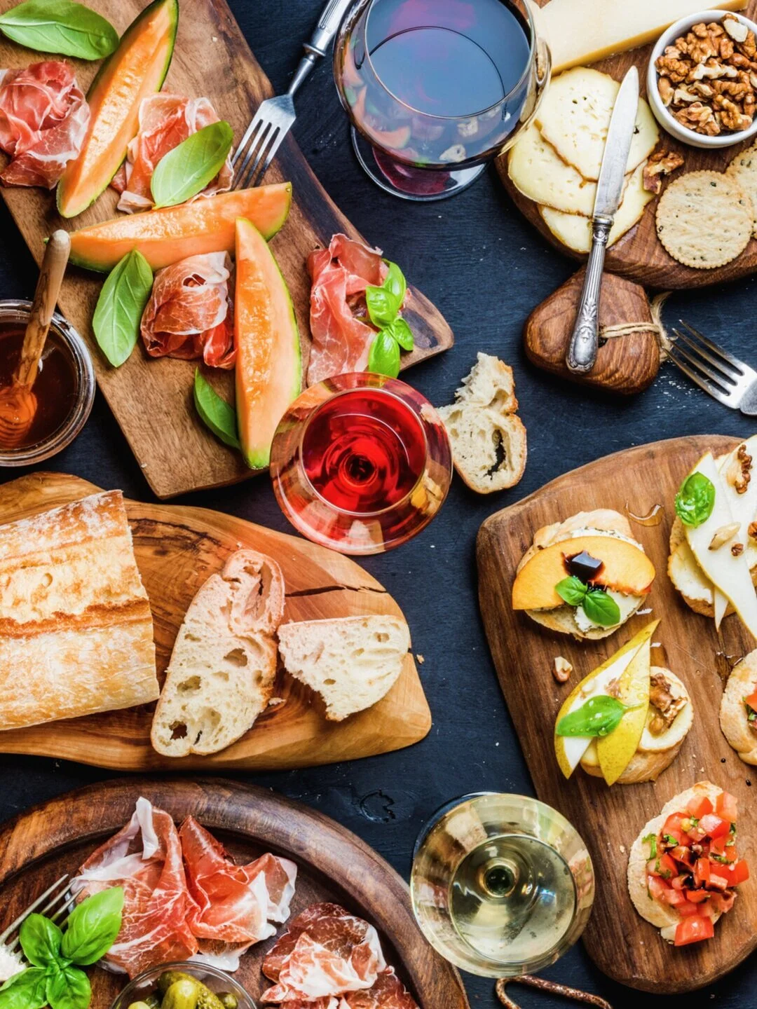 CANTALOUPE + CHARCUTERIE