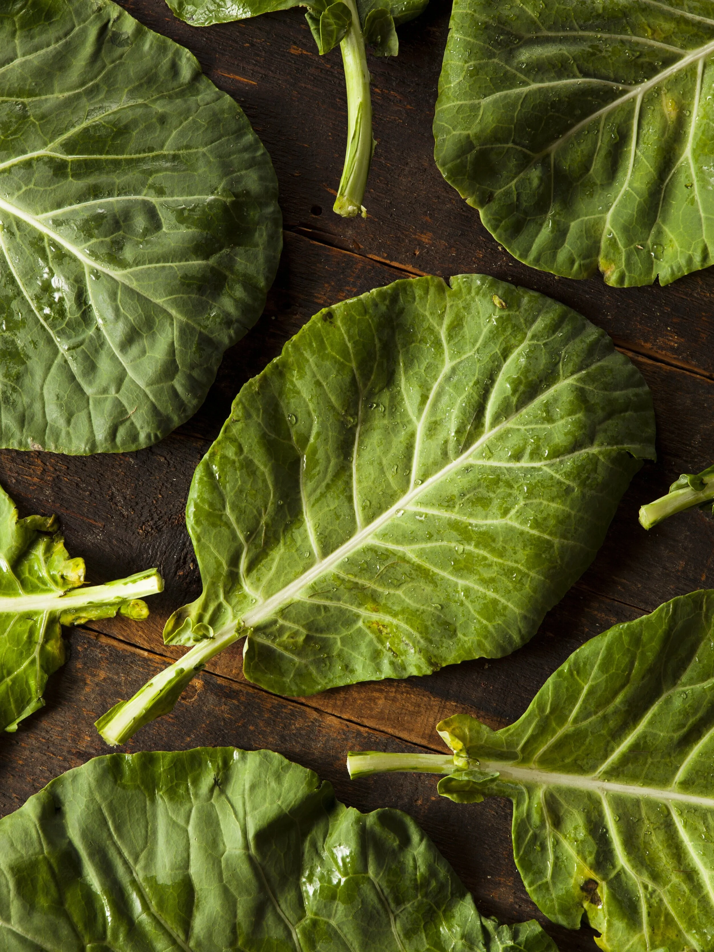 COLLARD GREEN HUMMUS WRAPS