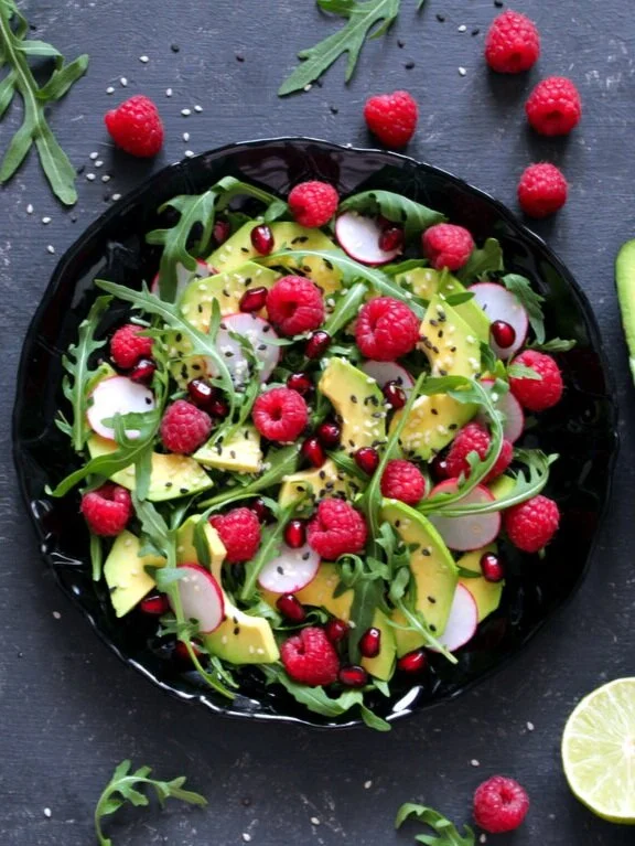 ARUGULA + AVOCADO SALAD